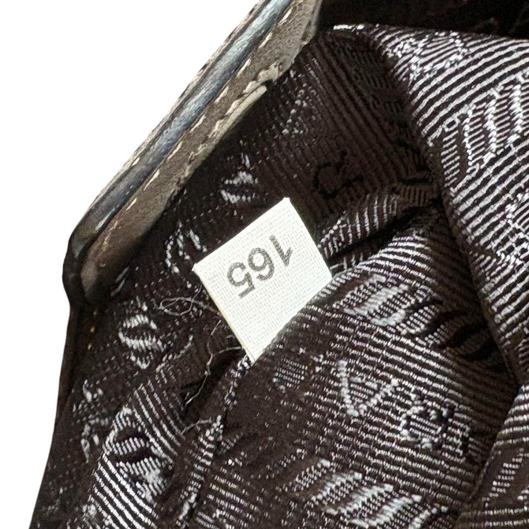 Prada Prada - Saffiano Gray Leather Handbag Shoulder Bag 2-way Size ONE SIZE - 12 Thumbnail