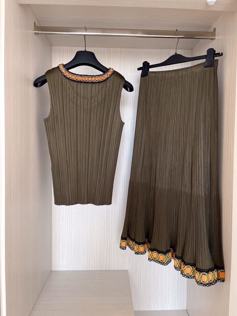 Issey Miyake Issey Miyake size:3 Brown ethnic-style patchwork vest Size S / US 4 / IT 40 - 4 Thumbnail