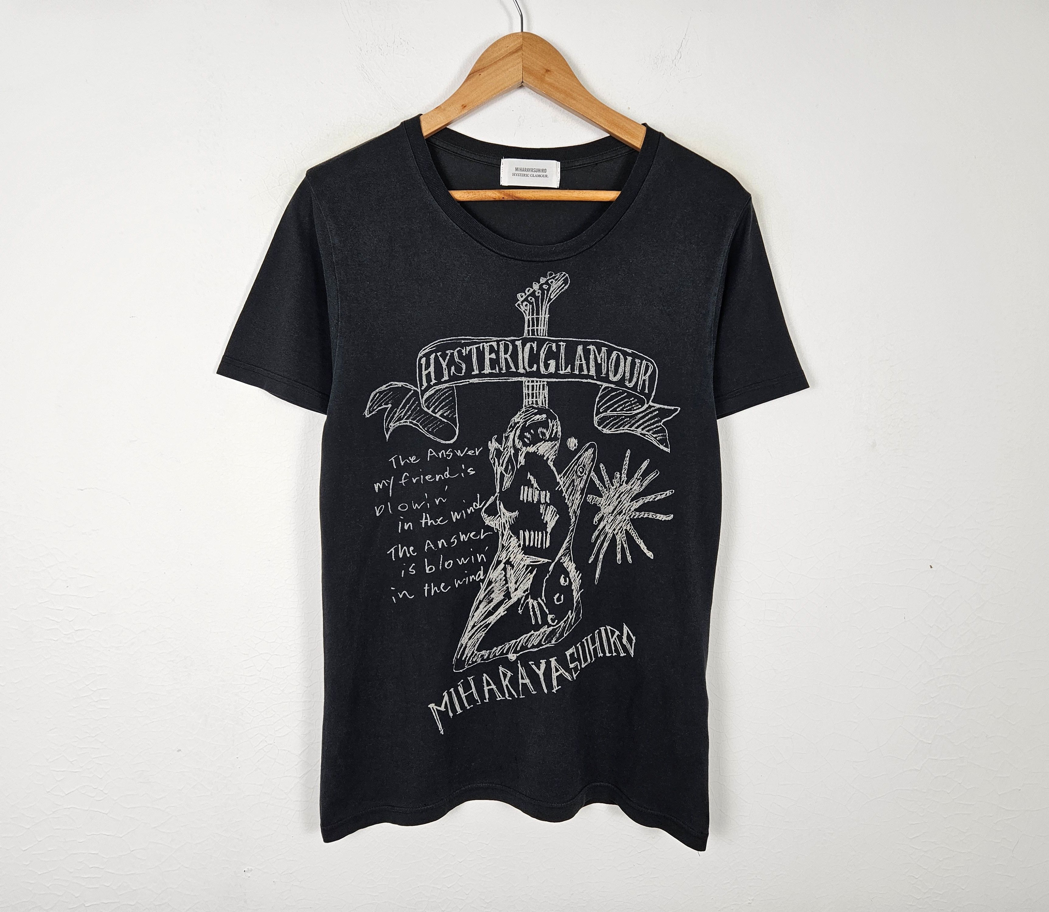 Hysteric Glamour Hysteric Glamour Miharaysuhiro Guitar Girl shirt Size US S / EU 44-46 / 1 - 2 Thumbnail