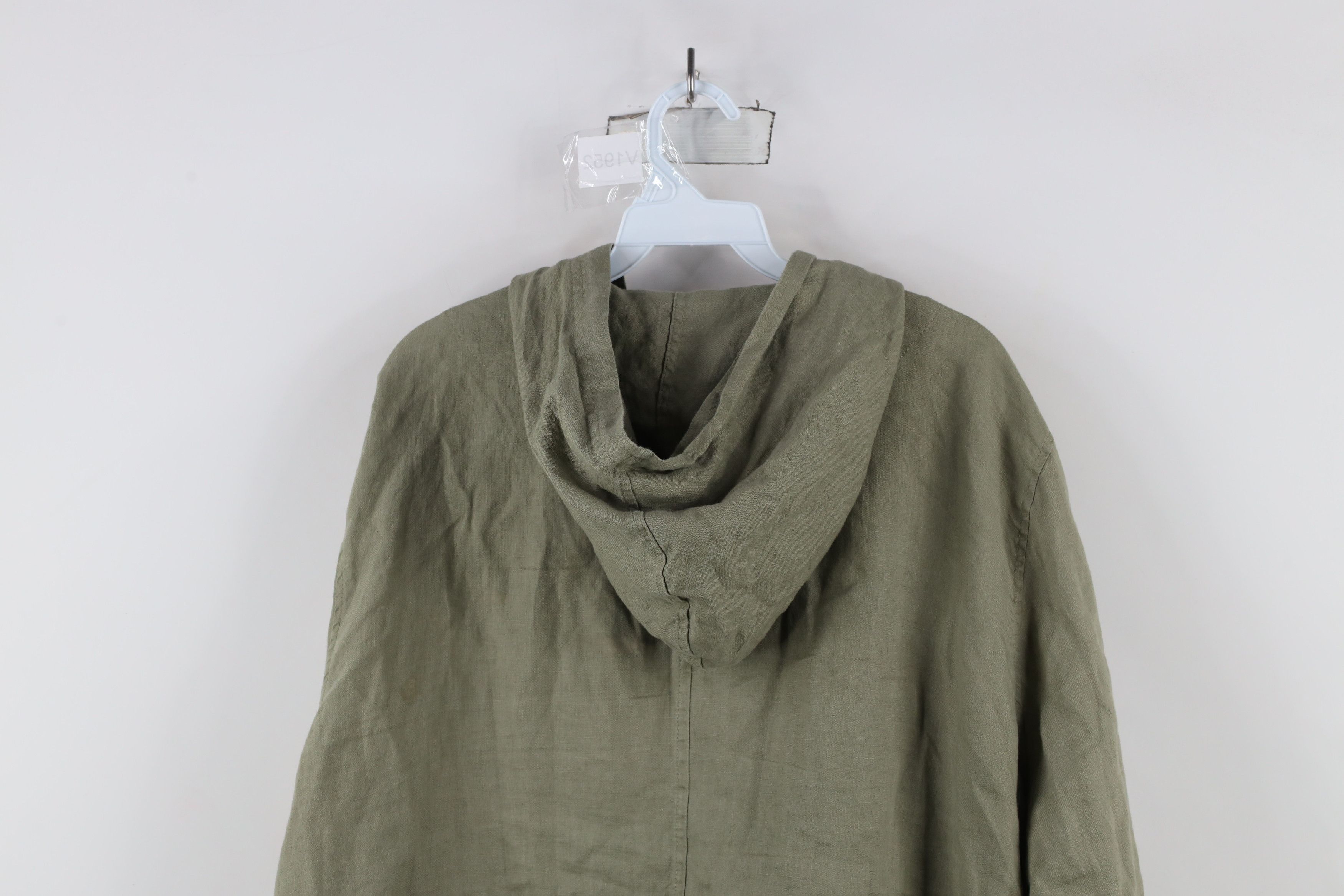Vintage Streetwear Full Zip Hooded Safari Bush Parka Jacket Green Size XXL / US 16-18 / IT 52-54 - 15 Thumbnail