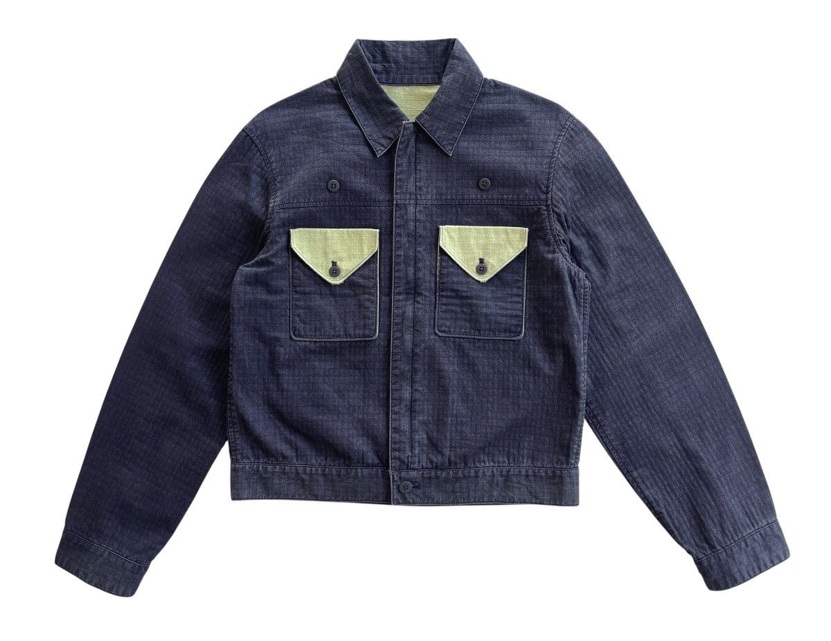 PPFM PPFM Cotton Cropped Blouson Jacket Size US S / EU 44-46 / 1 - 3 Thumbnail
