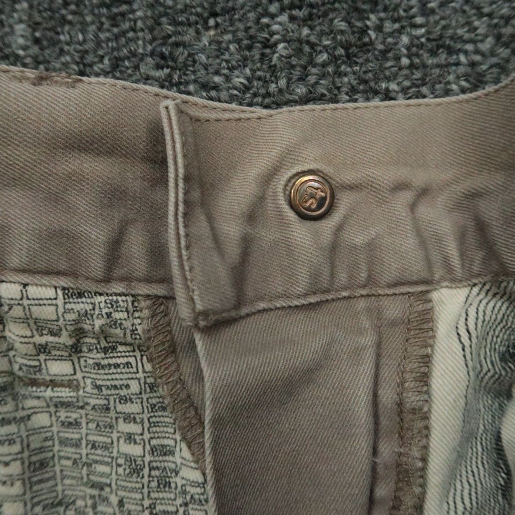 Taylor Stitch Taylor Stitch Pants Men 31x30 Brown Cotton Slim Fit Chino Casual Workwear Regular Mens Size US 31 - 5 Thumbnail