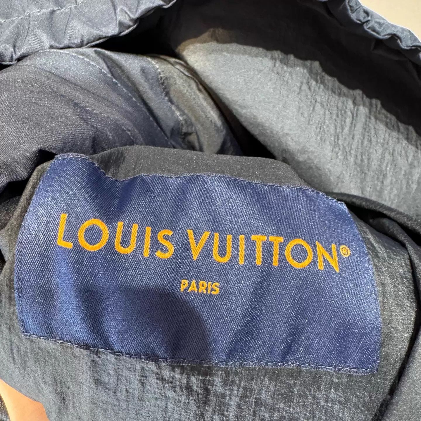 Louis Vuitton Louis Vuitton Black Sheepskin Paneled Zipper Jacket 52 Size US L / EU 52-54 / 3 - 7 Thumbnail
