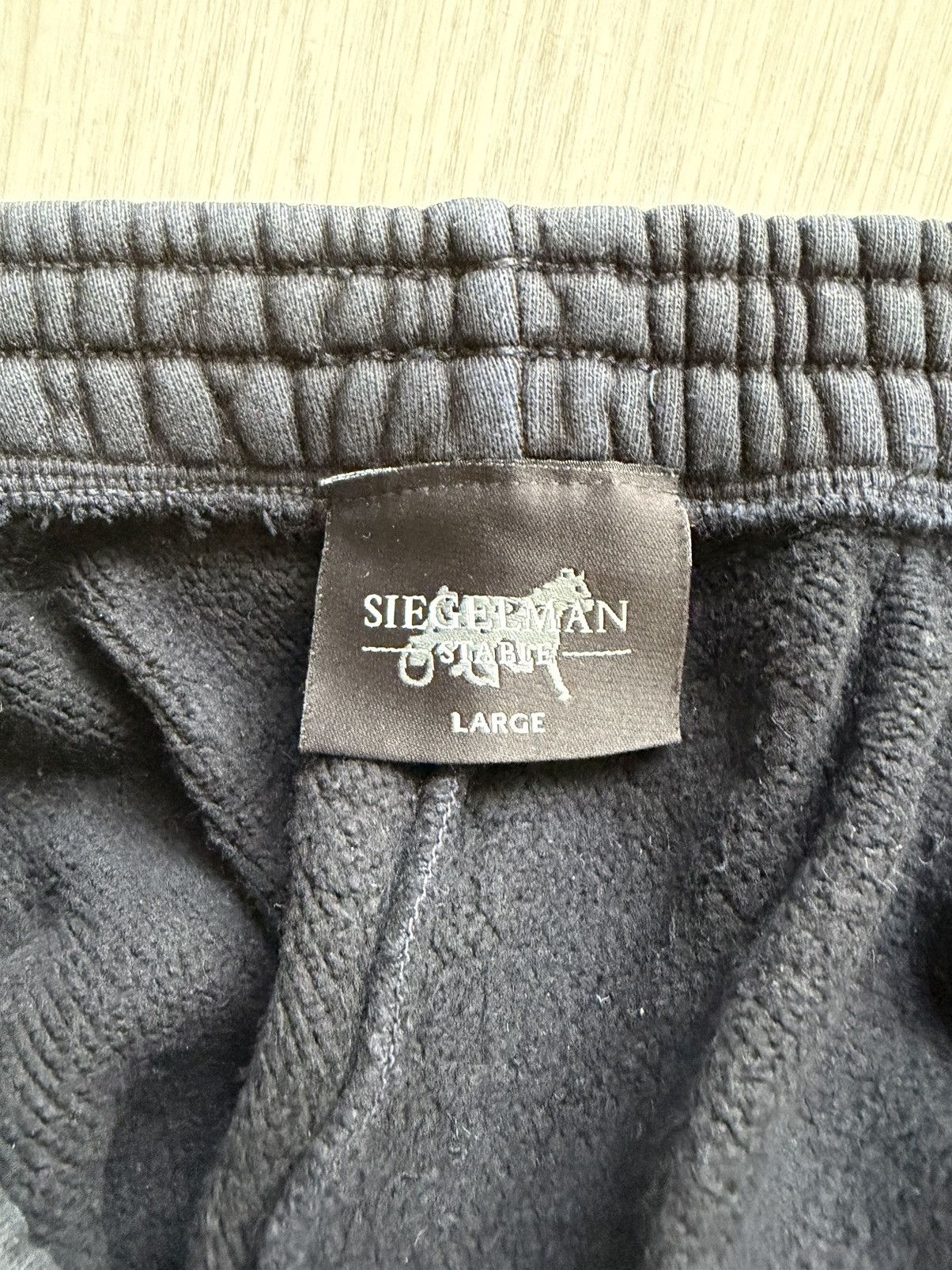 Siegelman Stable Racing Stable Sweatshort in Black, Men's (Size 32) — image 3 of 3