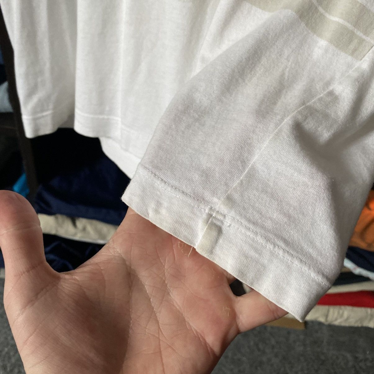 Stone Island Luxury Stone Island Big Graphic Logo y2k streetwear tee Size US S / EU 44-46 / 1 - 9 Thumbnail