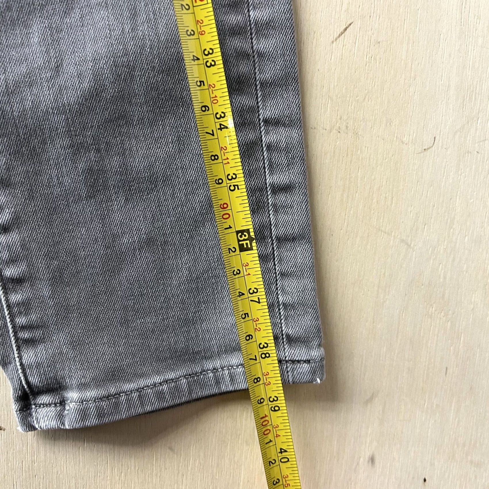 American Eagle Outfitters VINTAGE? No. American Eagle Airflex+ Jeans Mens 28x32 Gray Denim Slim Skinny Distressed Size US 28 / EU 44 - 6 Thumbnail