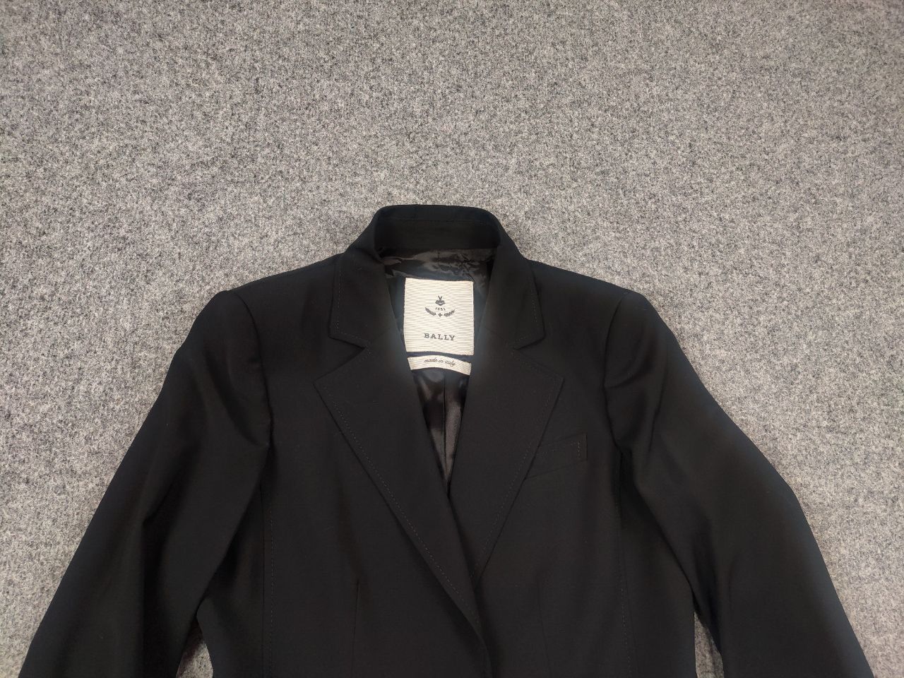Bally Bally Italy Design Luxury Blazer Jacket Wool Blend Black Size L / US 10 / IT 46 - 4 Thumbnail