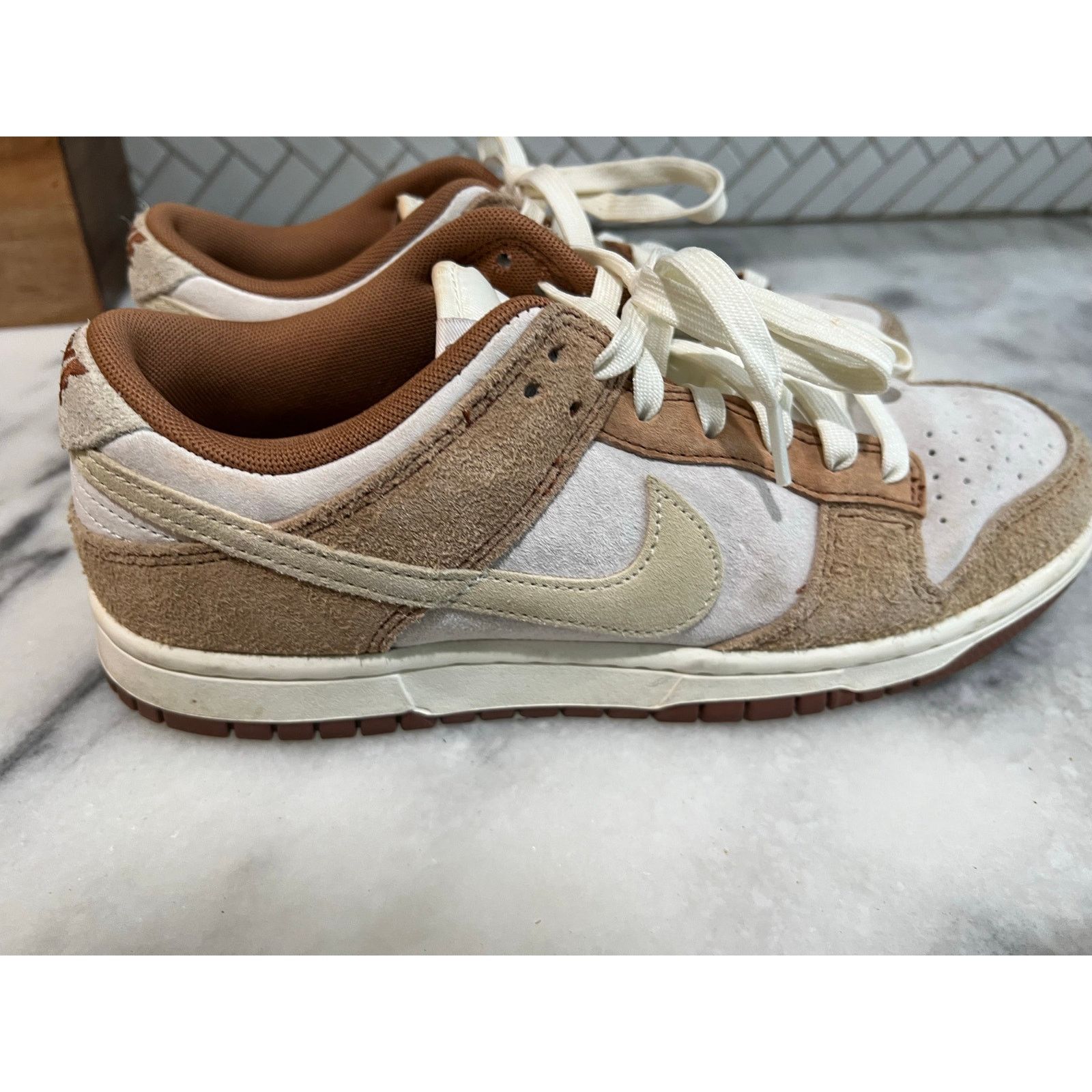 Nike Nike Dunk Low Medium Curry DD1390-100 Men’s 8.5 Size US 8.5 / EU 41-42 - 3 Thumbnail