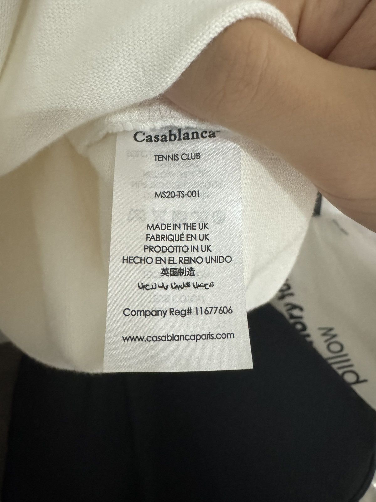 Casablanca Casablanca tennis club t shirt Size US L / EU 52-54 / 3 - 3 Thumbnail