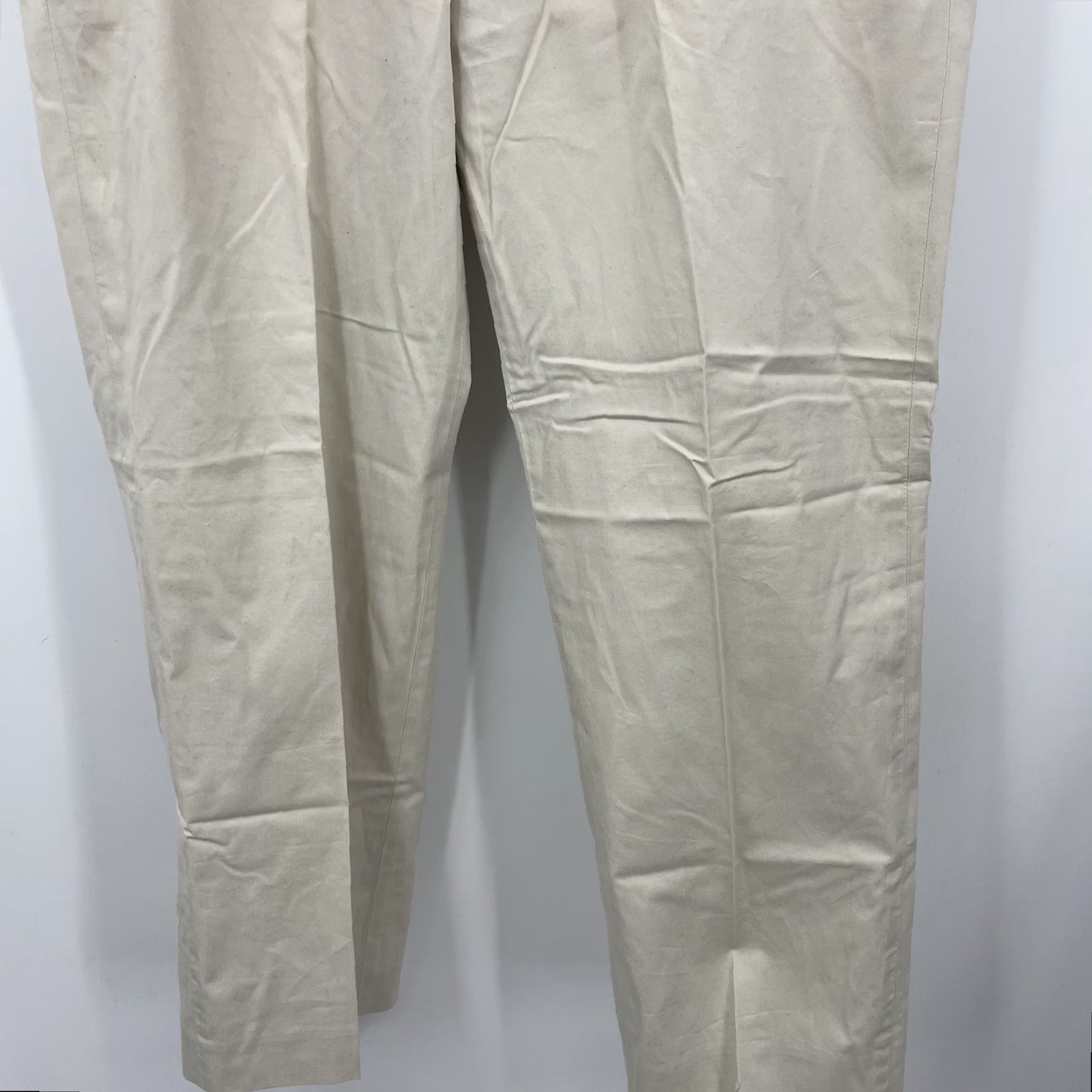 Club Monaco Club Monaco Pants Mens 36 Kennedy Classic Fit Chinos Pockets Button Beige Cotton Flat Front 31in Regular Size Type Mens Size US 36 / EU 52 - 6 Thumbnail