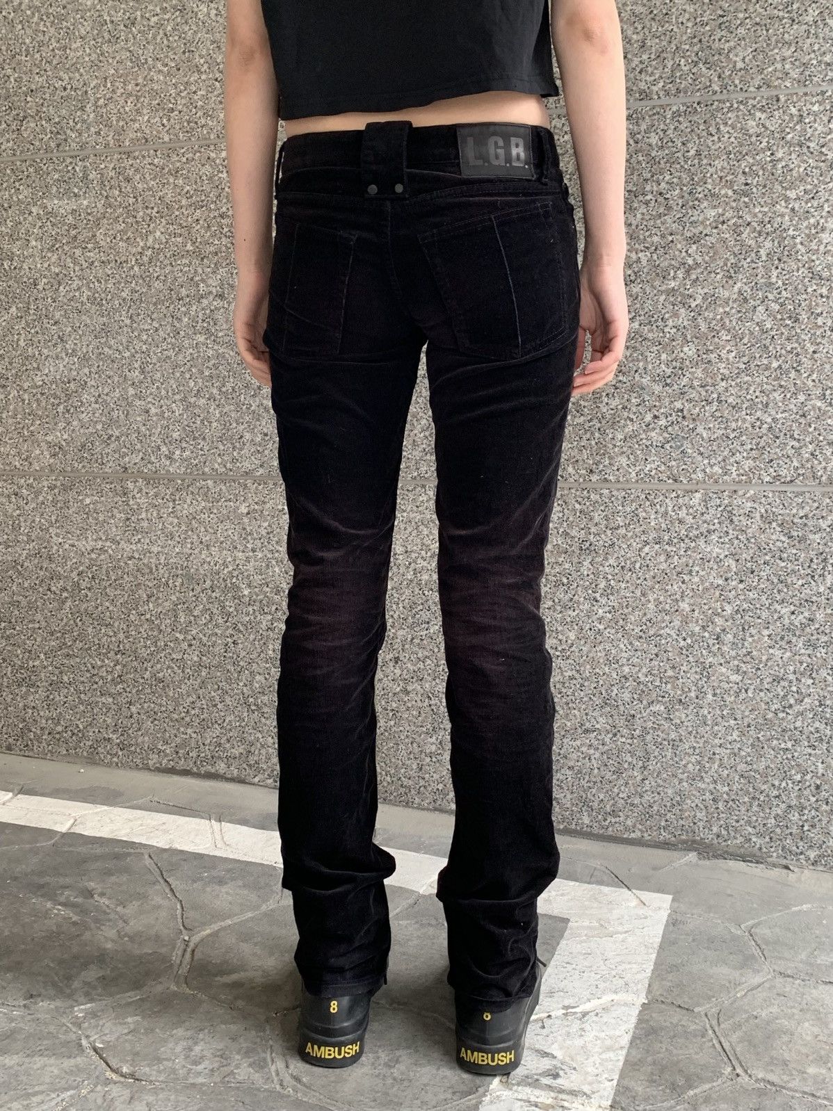 Le Grande Bleu (L.G.B.) L.G.B corduroy wolf flare pants Size 26" / US 2 / IT 38 - 12 Thumbnail