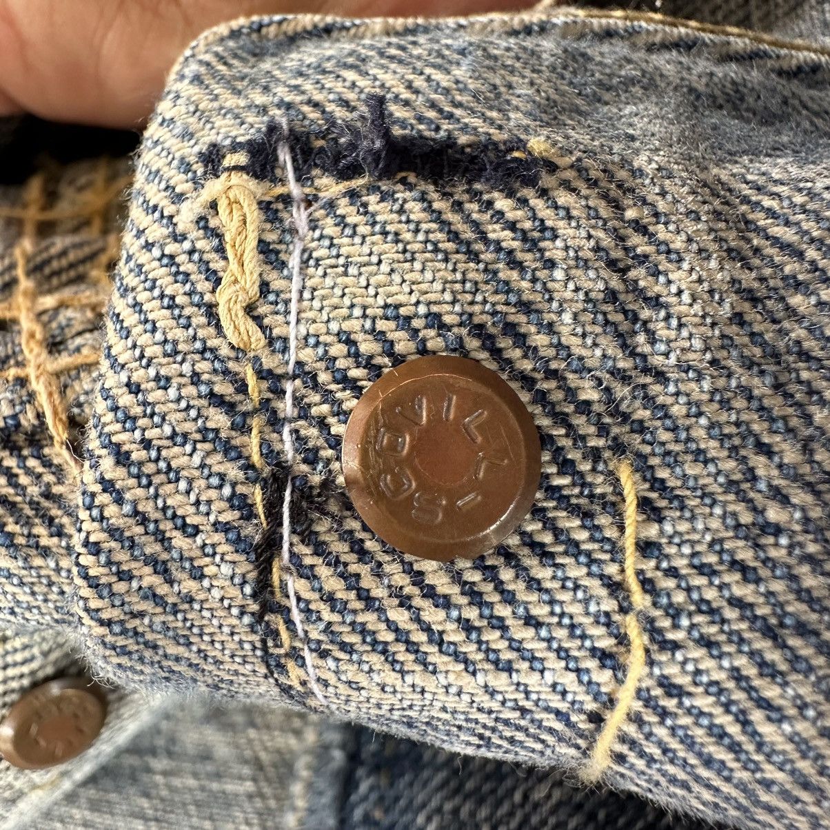 KOJIMA GENES Rare HR Market Scovill Distressed Vintage Denim Size 29 D579 Size US 29 - 22 Thumbnail