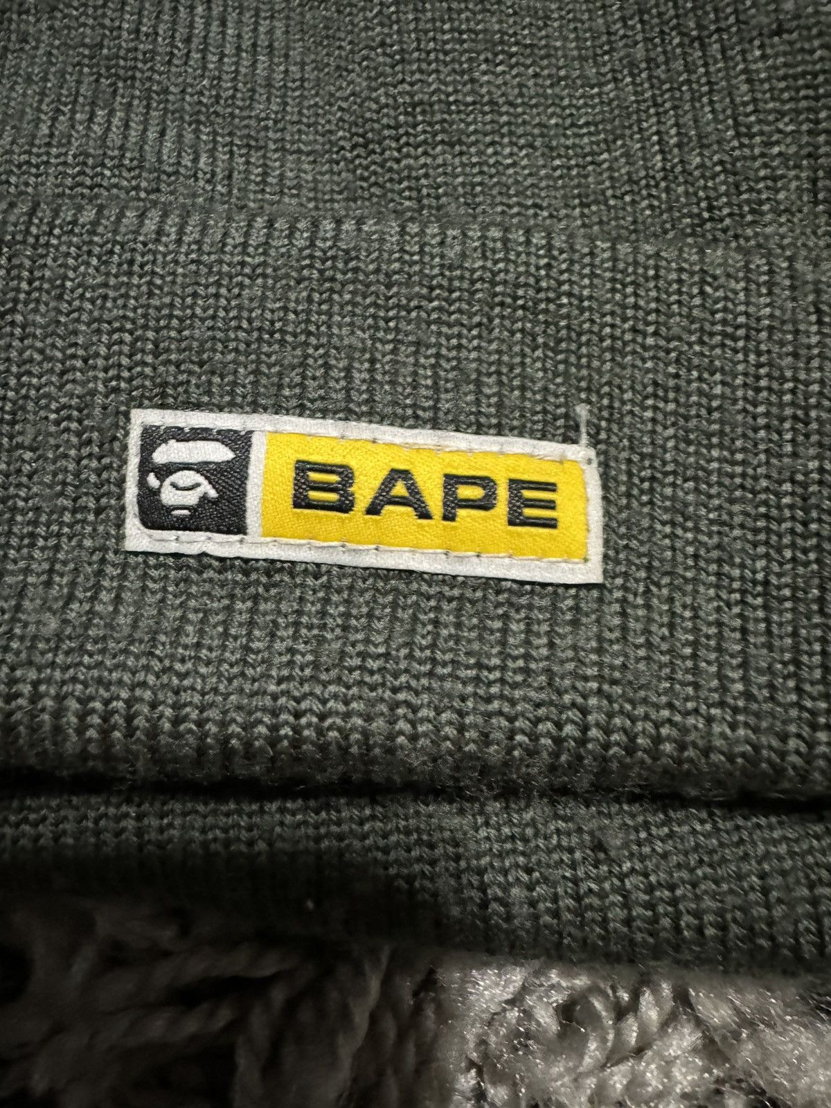 Bape Bape green Beanie Size ONE SIZE - 6 Thumbnail