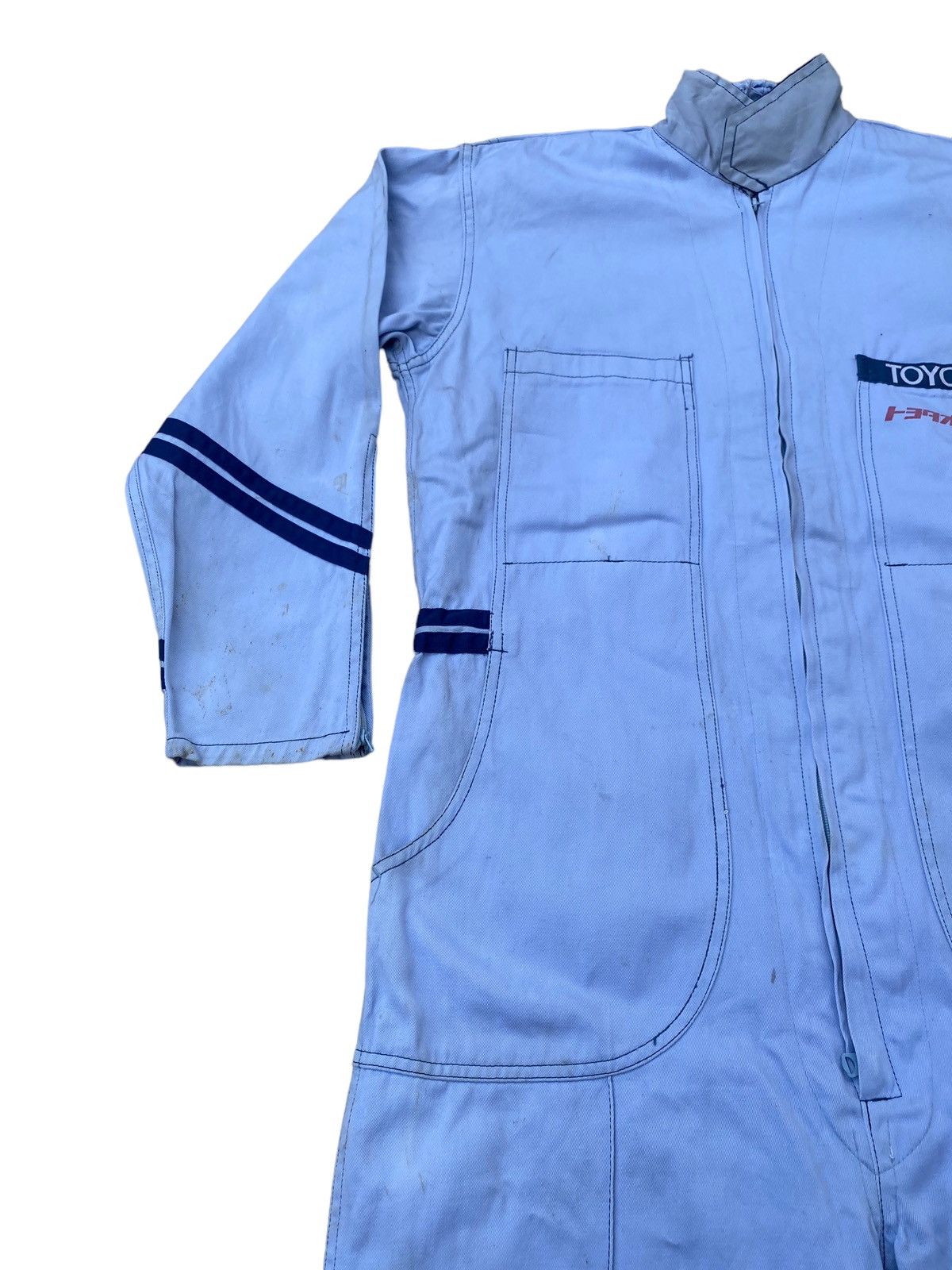 Vintage Vintage Distressed 70/80S Toyota Overall Jumpsuit Size US 34 / EU 50 - 11 Thumbnail