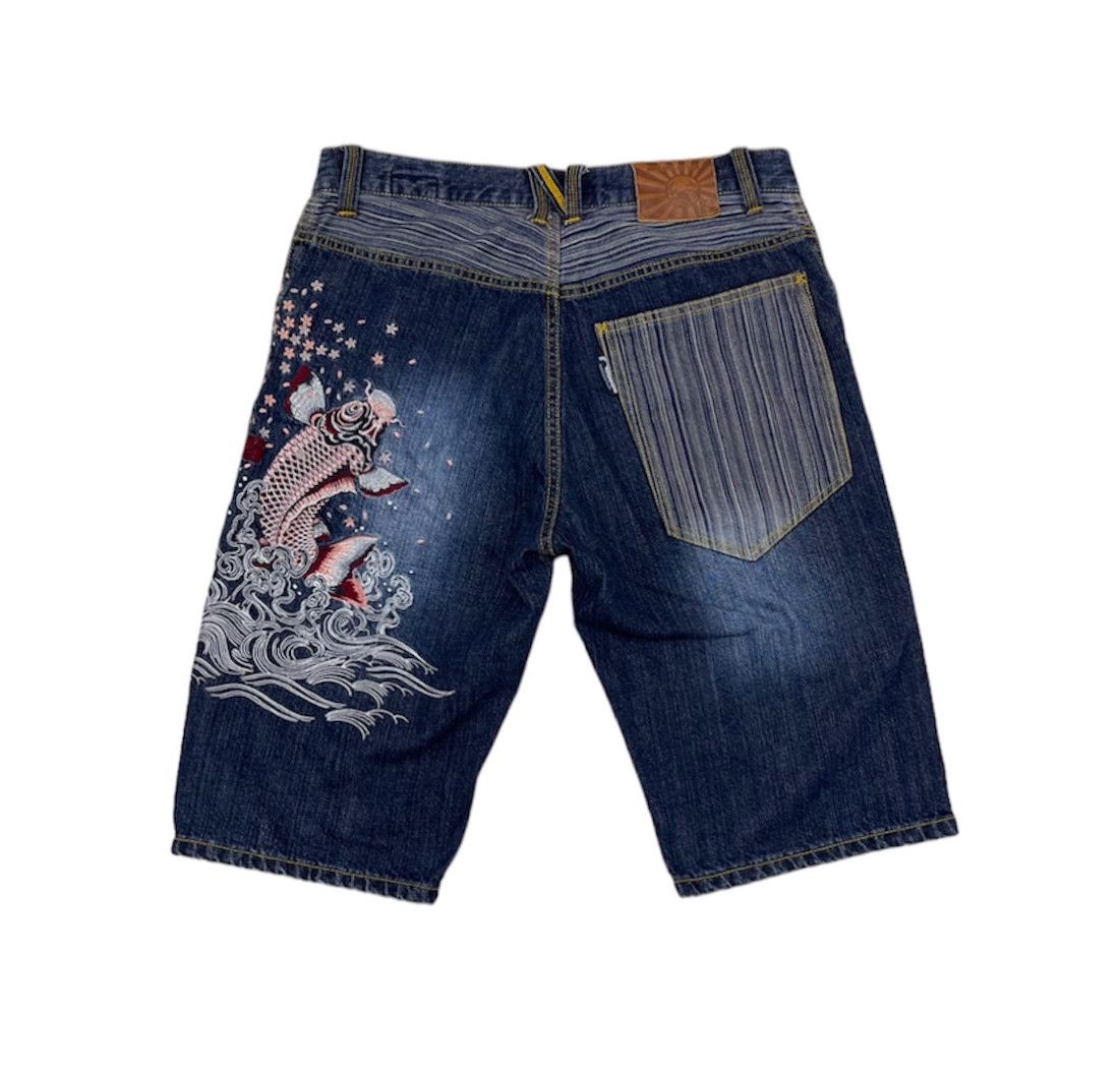 NAMINORITATSUJIN Short Denim Jeans #1222/AQ