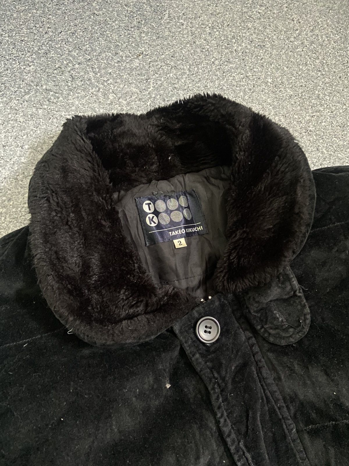 If Six Was Nine × Japanese Brand × Takeo Kikuchi 2000s Takeo Kikuchi japan Fur jacket Size US L / EU 52-54 / 3 - 3 Thumbnail