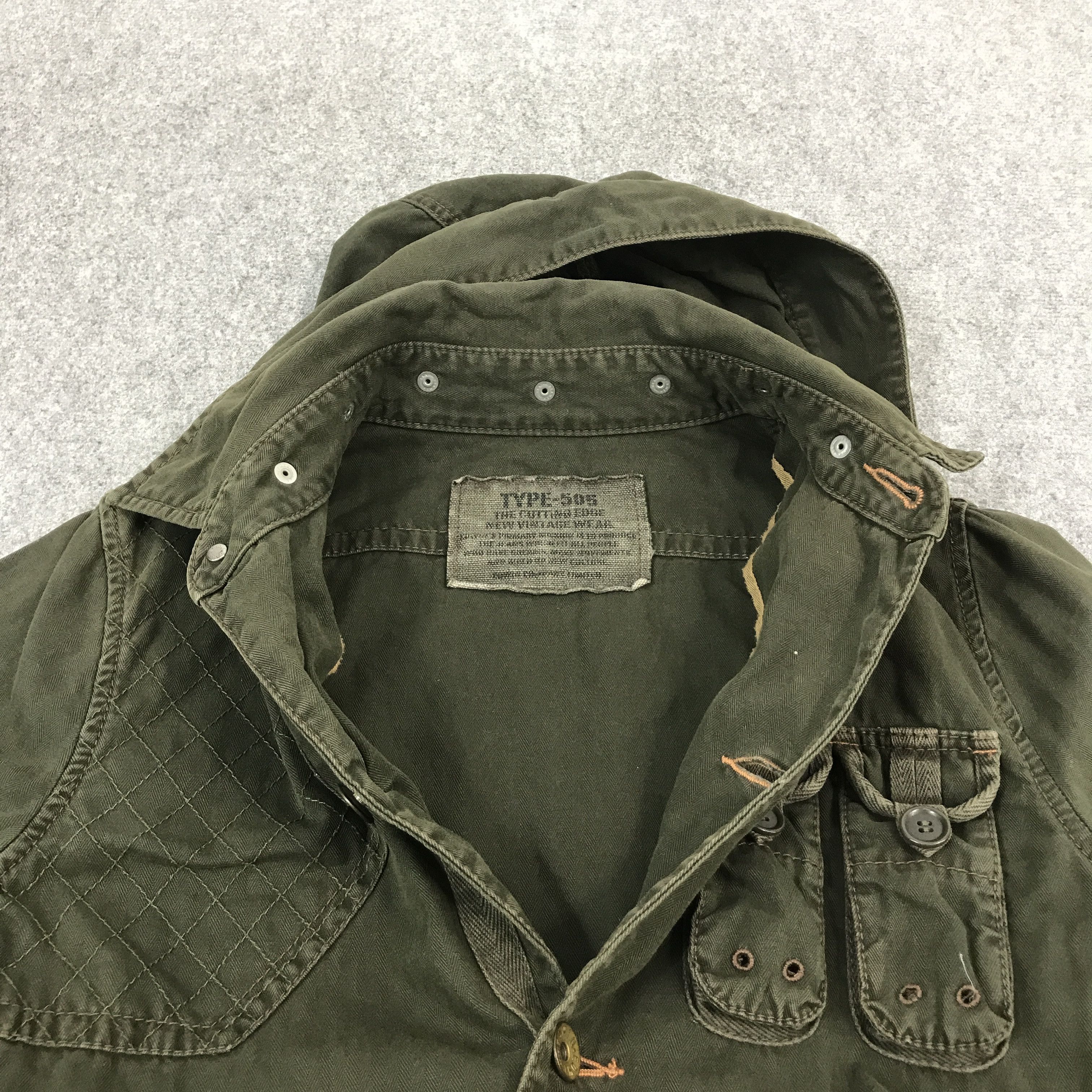 Edwin × Japanese Brand Vtg edwin tactical button jacket Size US M / EU 48-50 / 2 - 5 Thumbnail