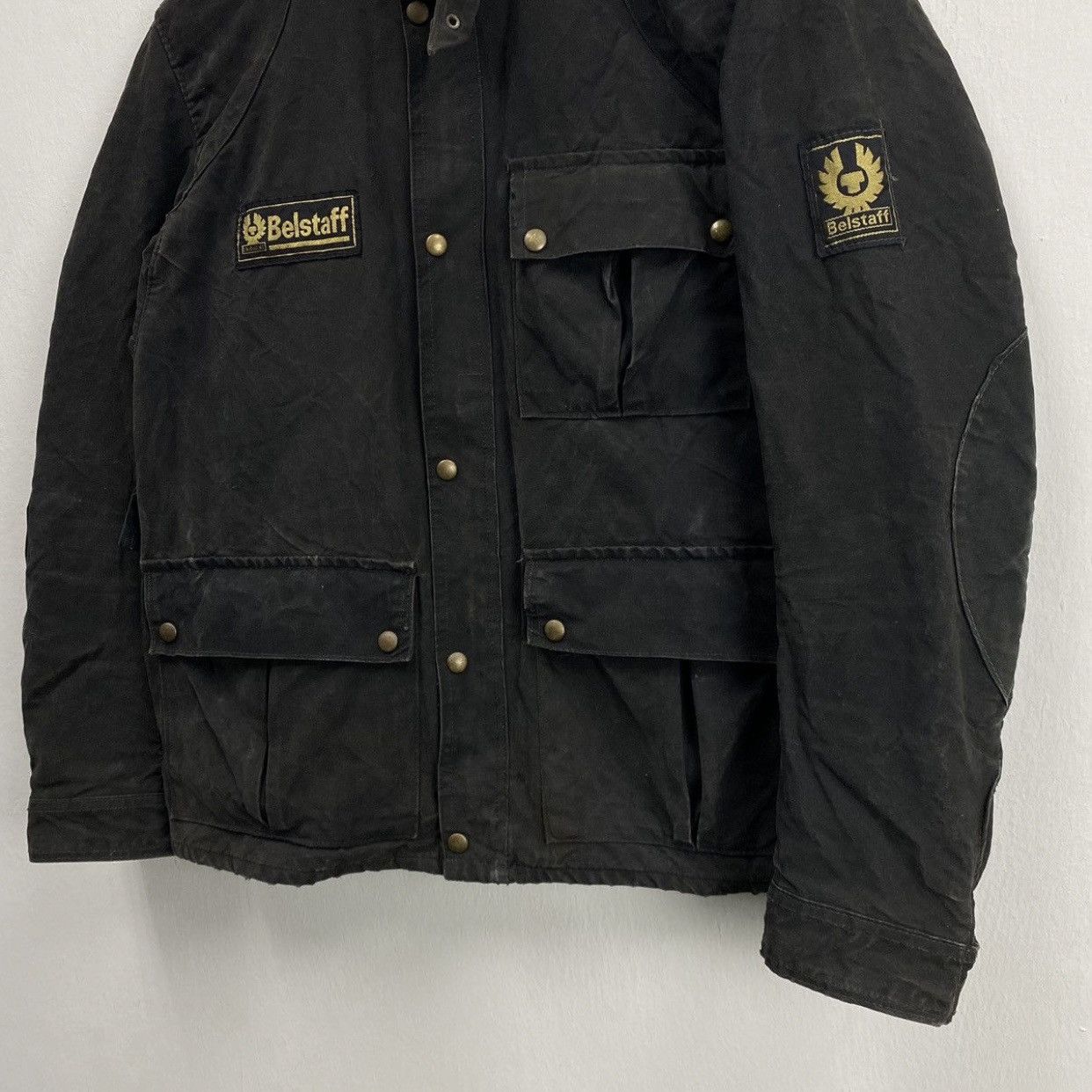 Belstaff Vintage Belstaff Racemaster Waxed Cotton Black Series Jacket Size US M / EU 48-50 / 2 - 5 Thumbnail
