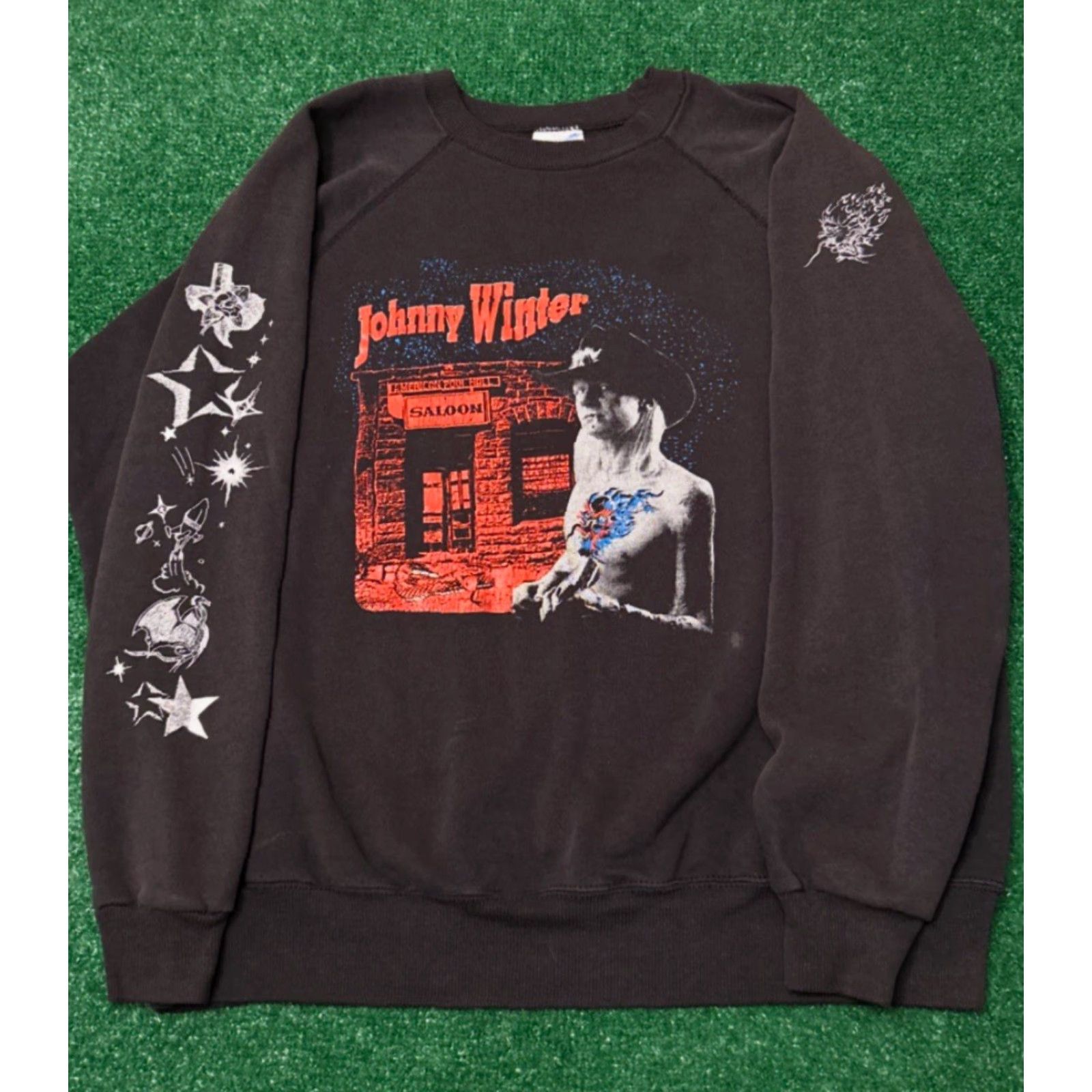 Vintage VINTAGE Johnny Winter Blues Long Sleeve Logo VTG Crewneck Sweater Mens XL Size US XL / EU 56 / 4 - 4 Thumbnail