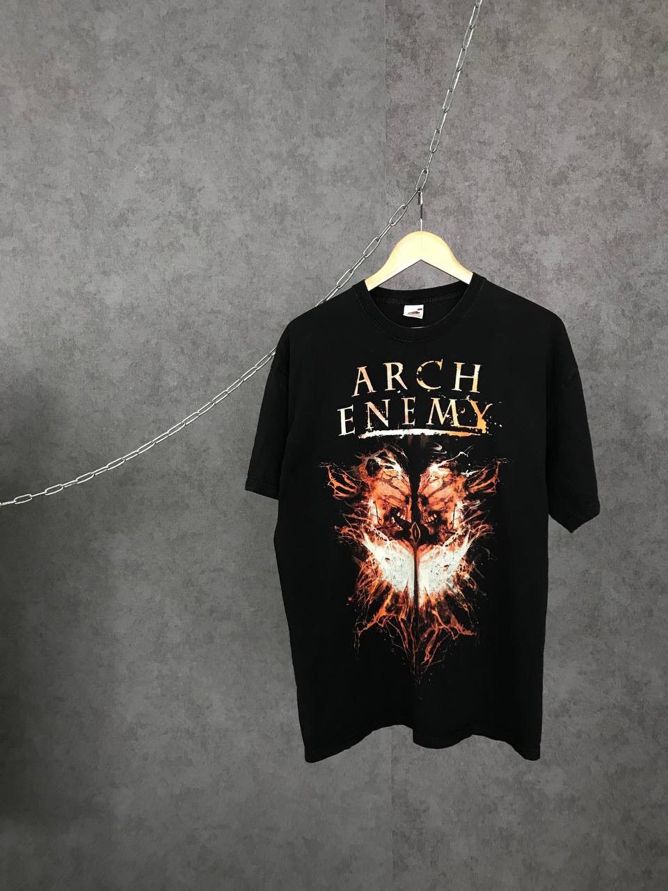 Band Tees Arch Enemy 2011 vintage rock skulls band tee Size US XL / EU 56 / 4 - 1 Thumbnail