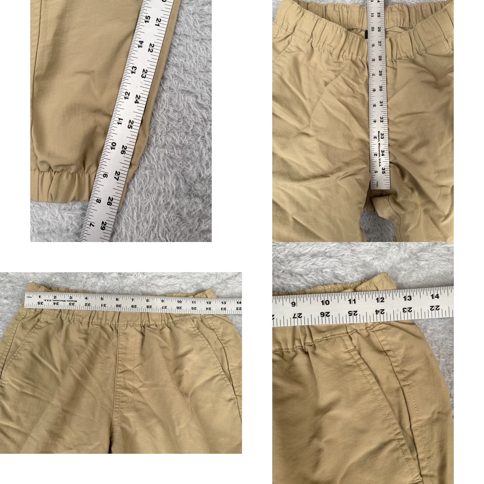 The North Face The North Face Pants Womens XS Beige Tapered Jogger Elastic Hem 28x28 Slim Regular Size 26" / US 2 / IT 38 - 8 Thumbnail