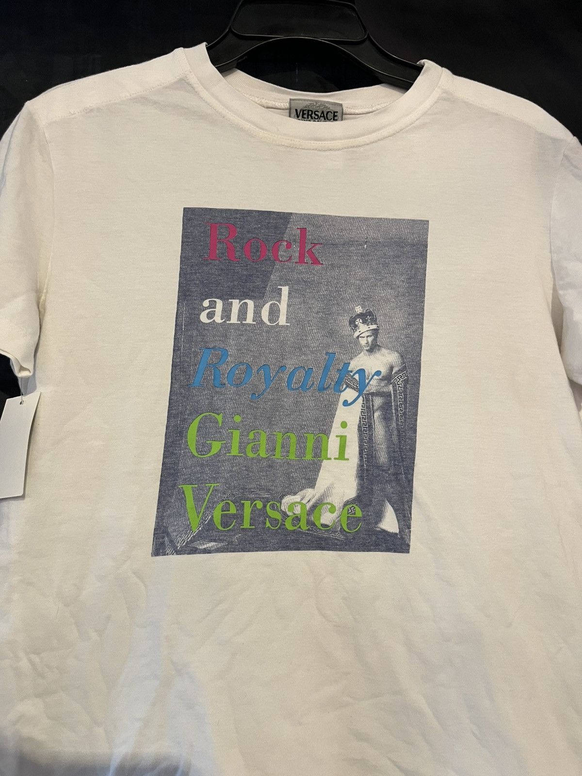 Versace RARE Vintage Rock And Royalty Gianni Versace T-Shirt Size M / US 6-8 / IT 42-44 - 2 Thumbnail