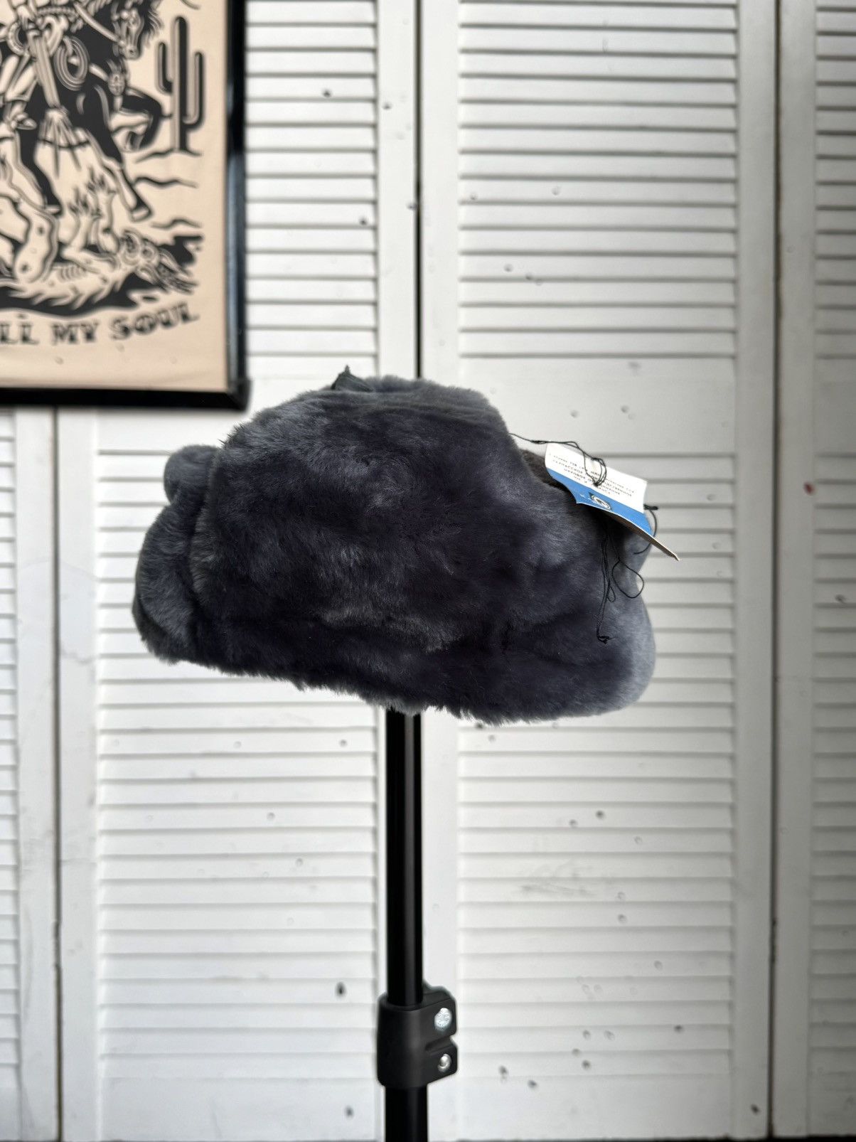 Vintage Vintage Soviet Kauno Ushanka Fur Hat 1977 Lithuania Size ONE SIZE - 11 Thumbnail