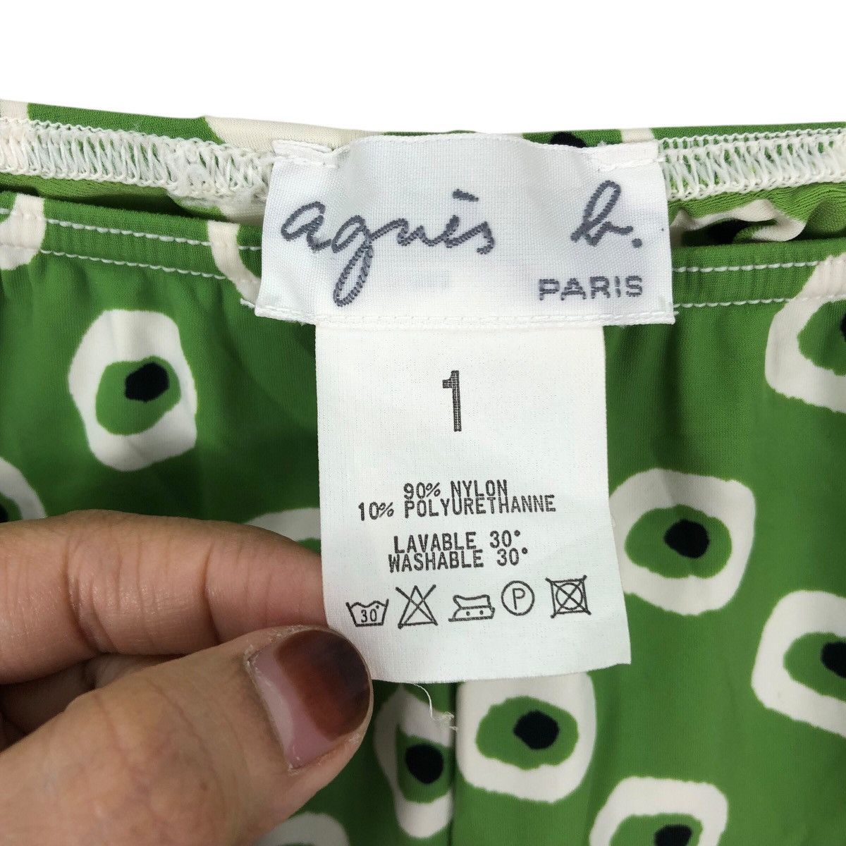 agnes b. Designer AGNES B HOMME PARIS Made in Japan Polkadot Legging Size 34" / US 12 / IT 48 - 6 Thumbnail