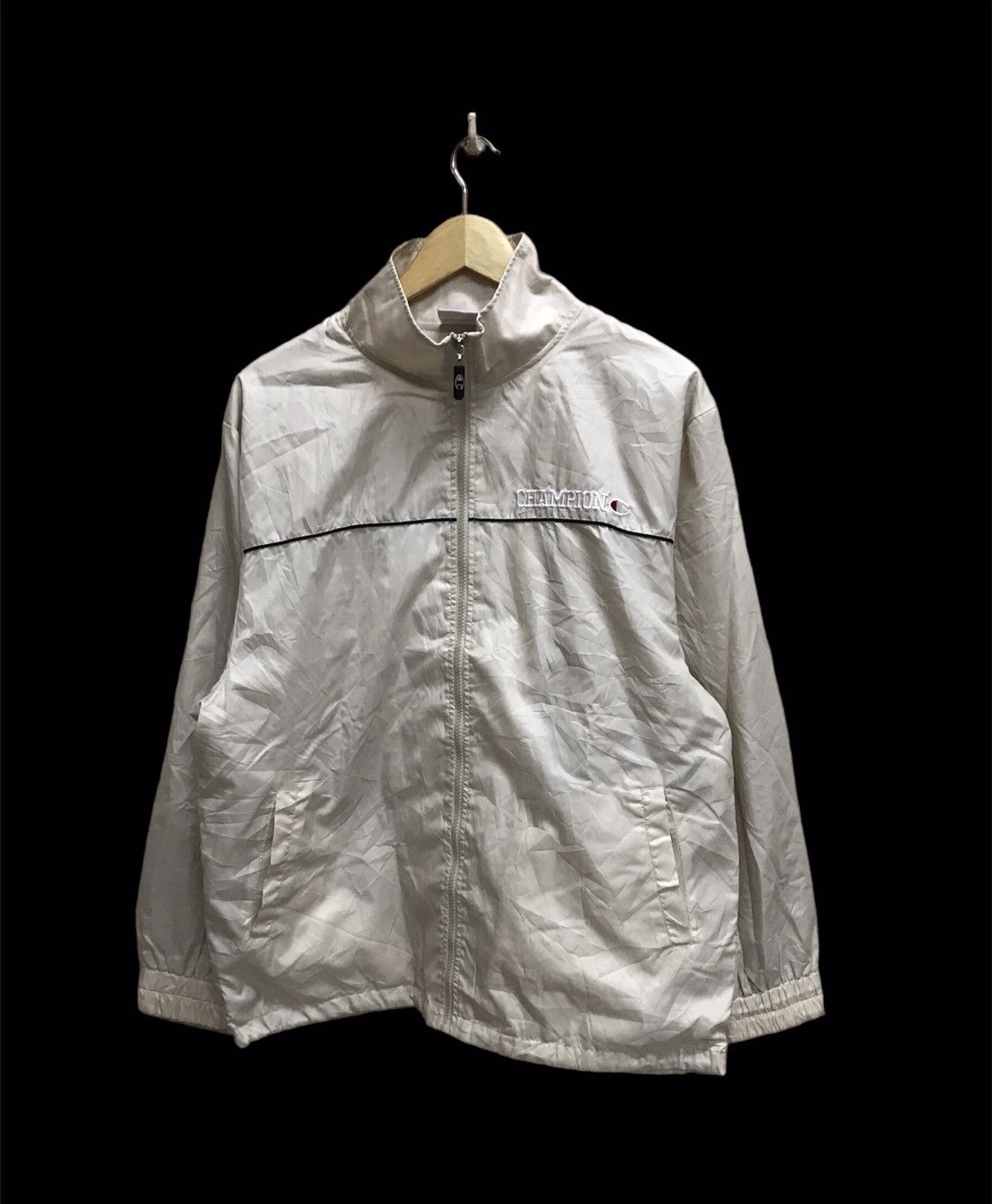 Champion × Vintage Vintage Champion Authentic Athletic Apparel Windbreaker Size US M / EU 48-50 / 2 - 2 Thumbnail