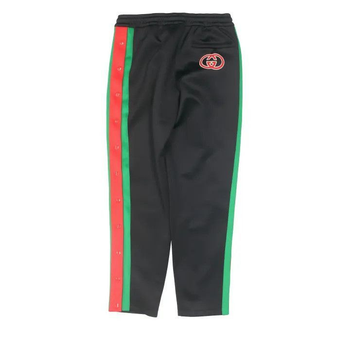 Gucci Gucci Gucci FW22 Color-Blocked Drawstring Knit Pants -2506 Size US 27 - 1 Thumbnail