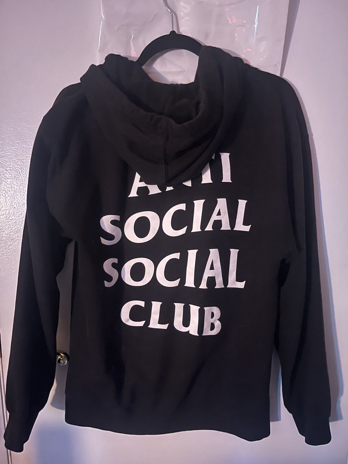 Anti Social Social Club Anti Social Social Club Black Zip Up Hoodie Size US M / EU 48-50 / 2 - 2 Thumbnail
