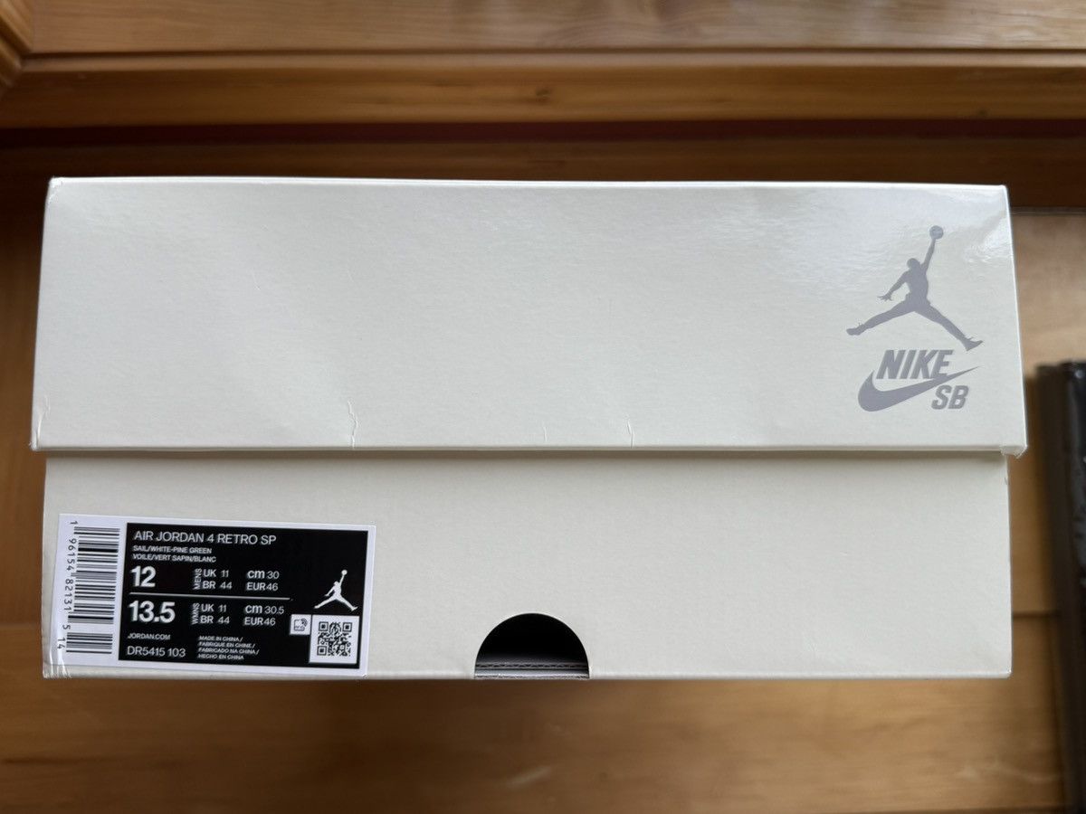 Jordan Brand × Nike Jordan 4 SB Retro “Pine Green” Size 12 Size US 12 / EU 45 - 7 Thumbnail