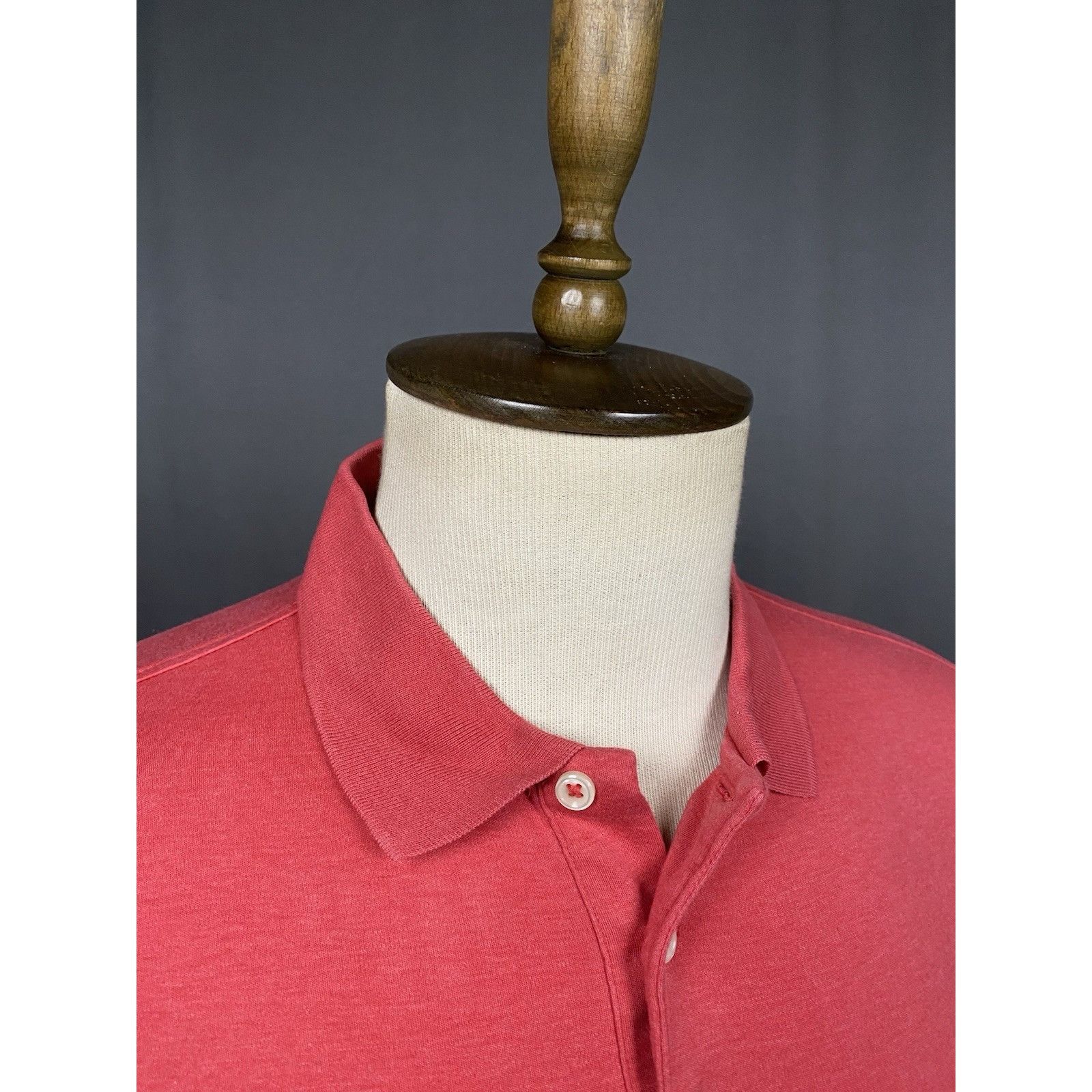 Ralph Lauren Polo Ralph Lauren Men's Pink Red Polo T-Shirt Size L Size US L / EU 52-54 / 3 - 6 Thumbnail