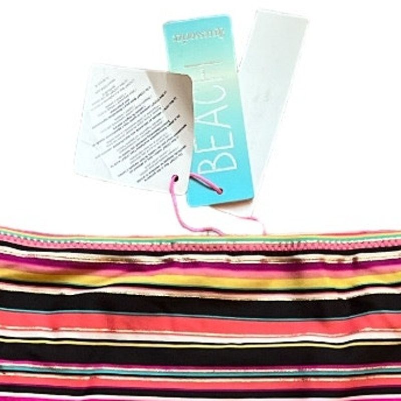 Other Accesorize Striped Brazilian Swim Bikini Bottom, US12 Size ONE SIZE - 10 Thumbnail