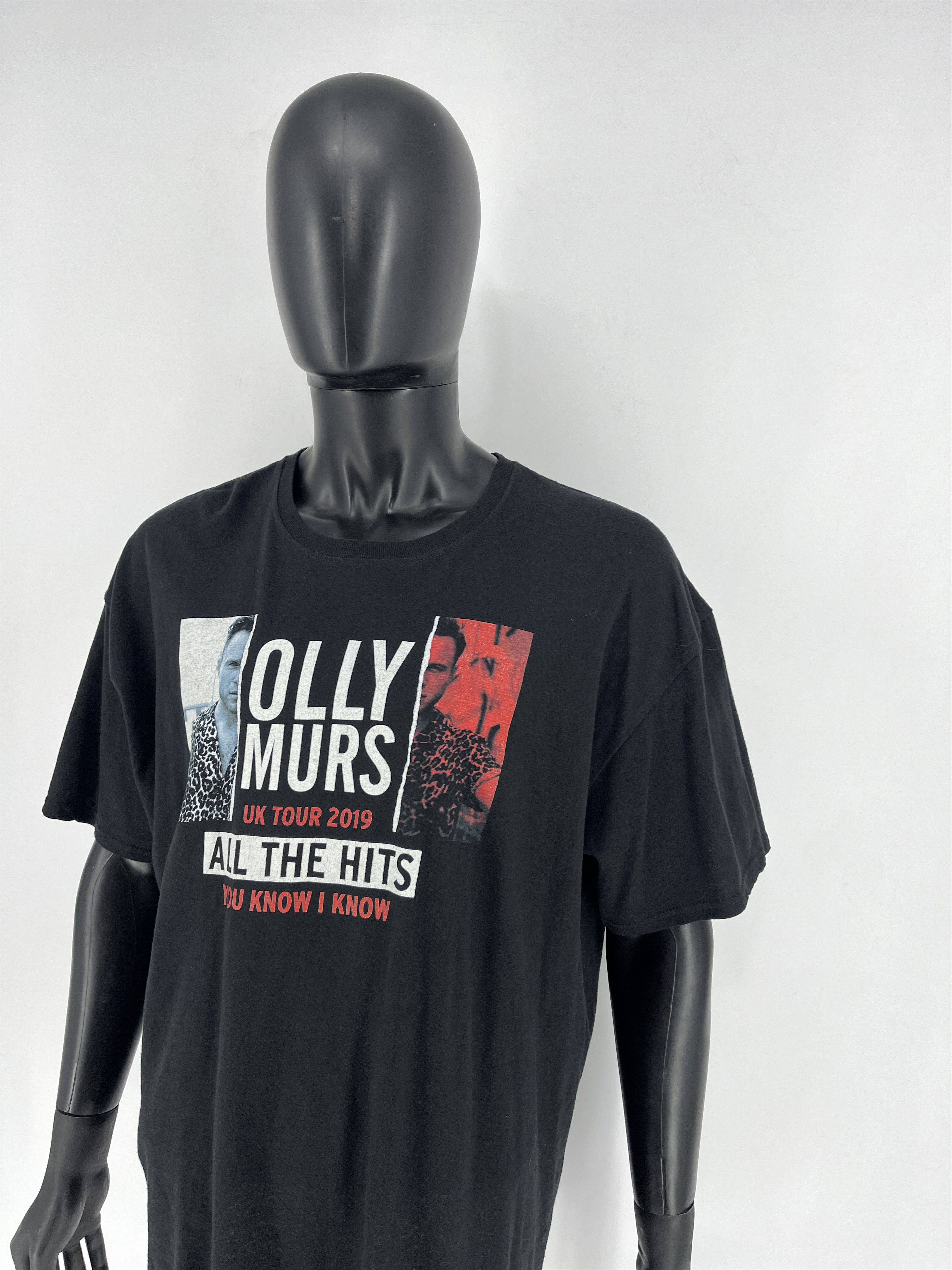 Band Tees Olly Murs Band Tee Tshirts Vintage Size XXL World Tour 2019 Size US XXL / EU 58 / 5 - 4 Thumbnail