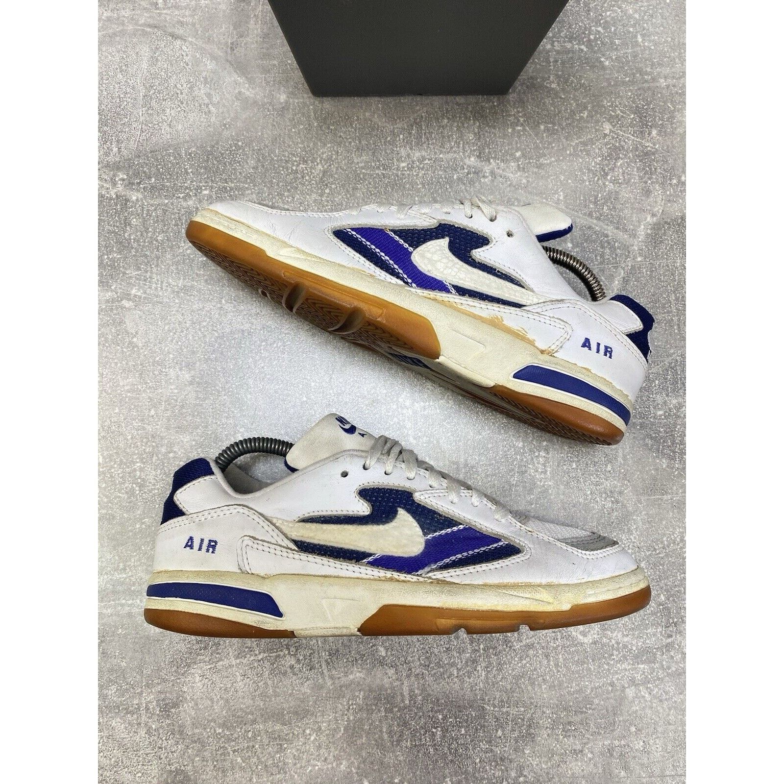 Nike × Vintage Vintage 90s Nike Air Tennis Sneakers White Size US 7.5; Size US 7.5 / EU 40-41 - 2 Thumbnail