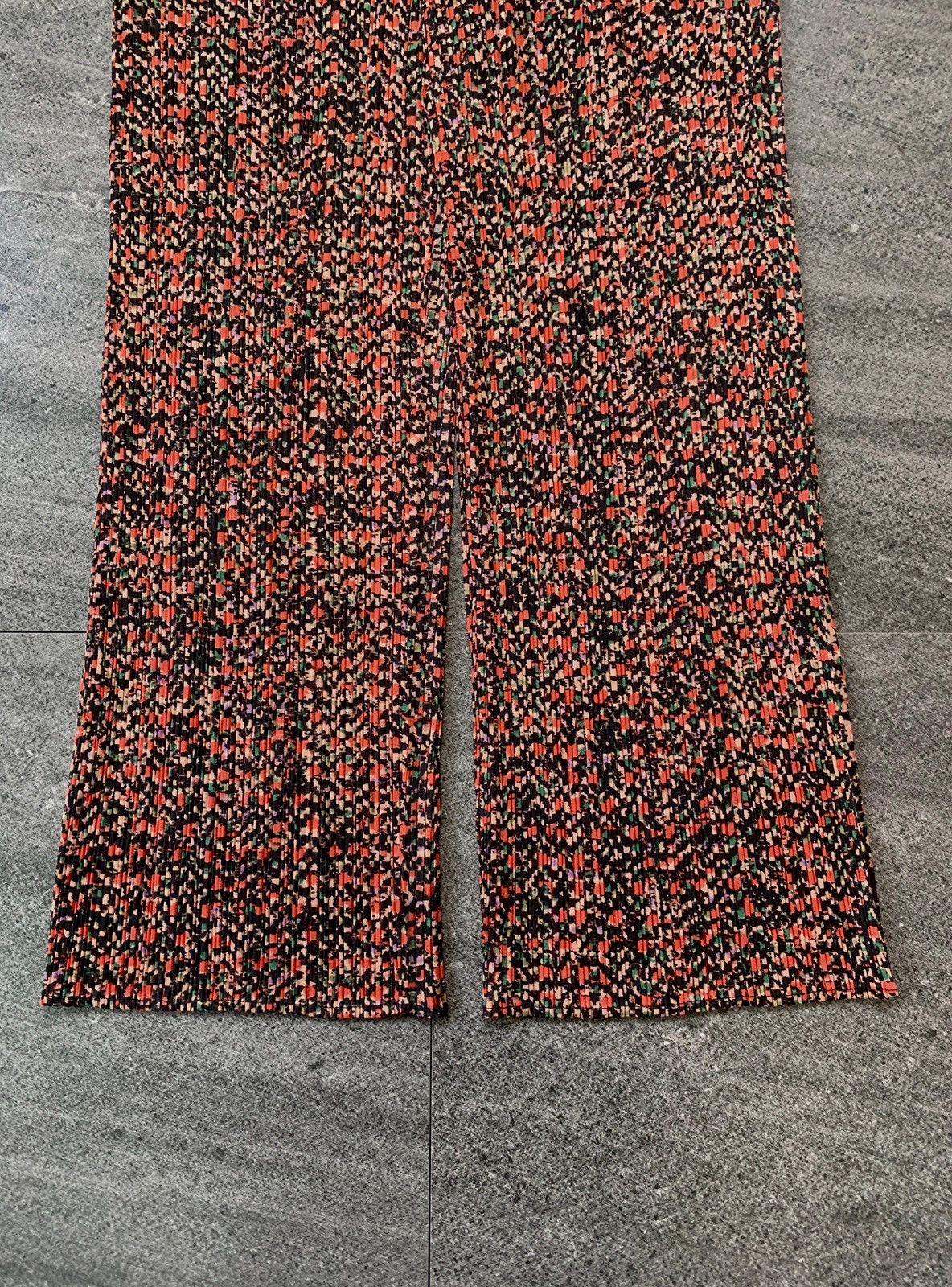 Issey Miyake FREE TAX! Pleats Please Printed Pants - 29” Size US 29 - 4 Thumbnail
