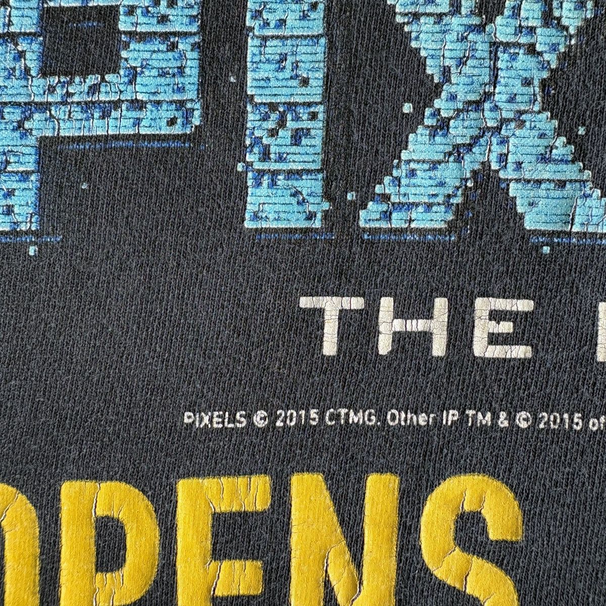 Nintendo Promo Pixels The Movie 2015 Dave & Busters Size US L / EU 52-54 / 3 - 3 Thumbnail