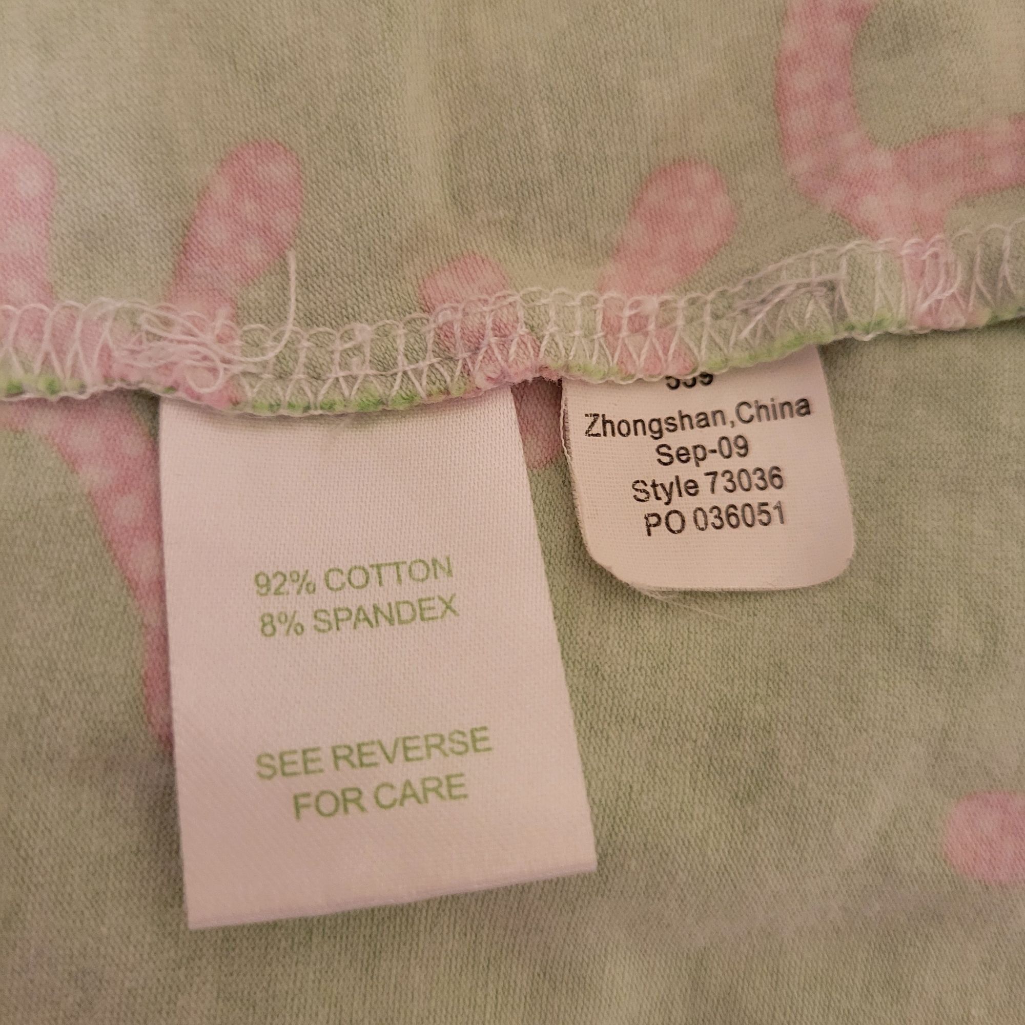 Lilly Pulitzer Lilly Pulitzer Green Pink Coral M KELSEA T Shirt Dress Stret Size M / US 6-8 / IT 42-44 - 2 Thumbnail