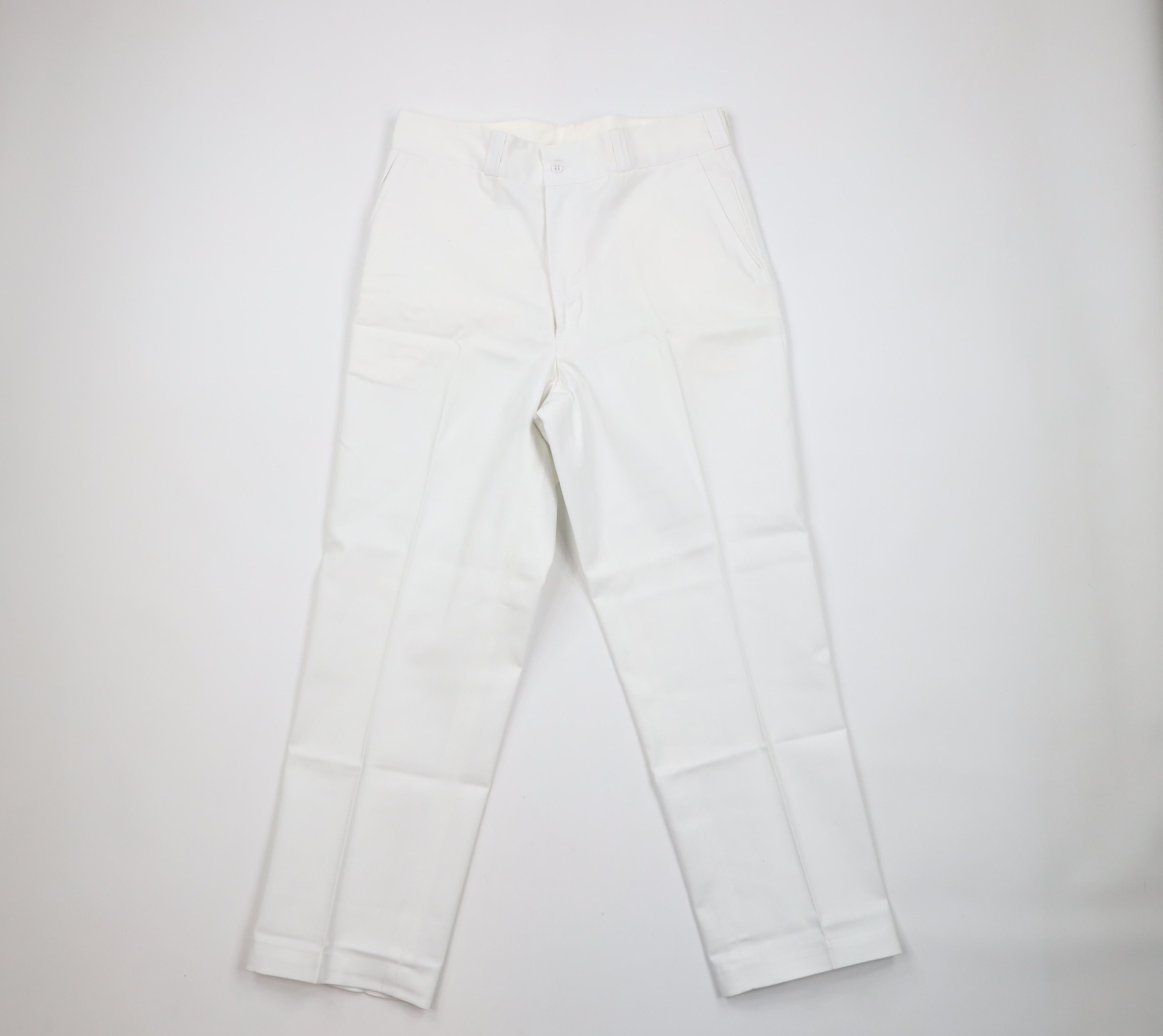 image of Deadstock Vintage 60S 70's Big Mac Twill Work Pants White Usa, Men's (Size 33)