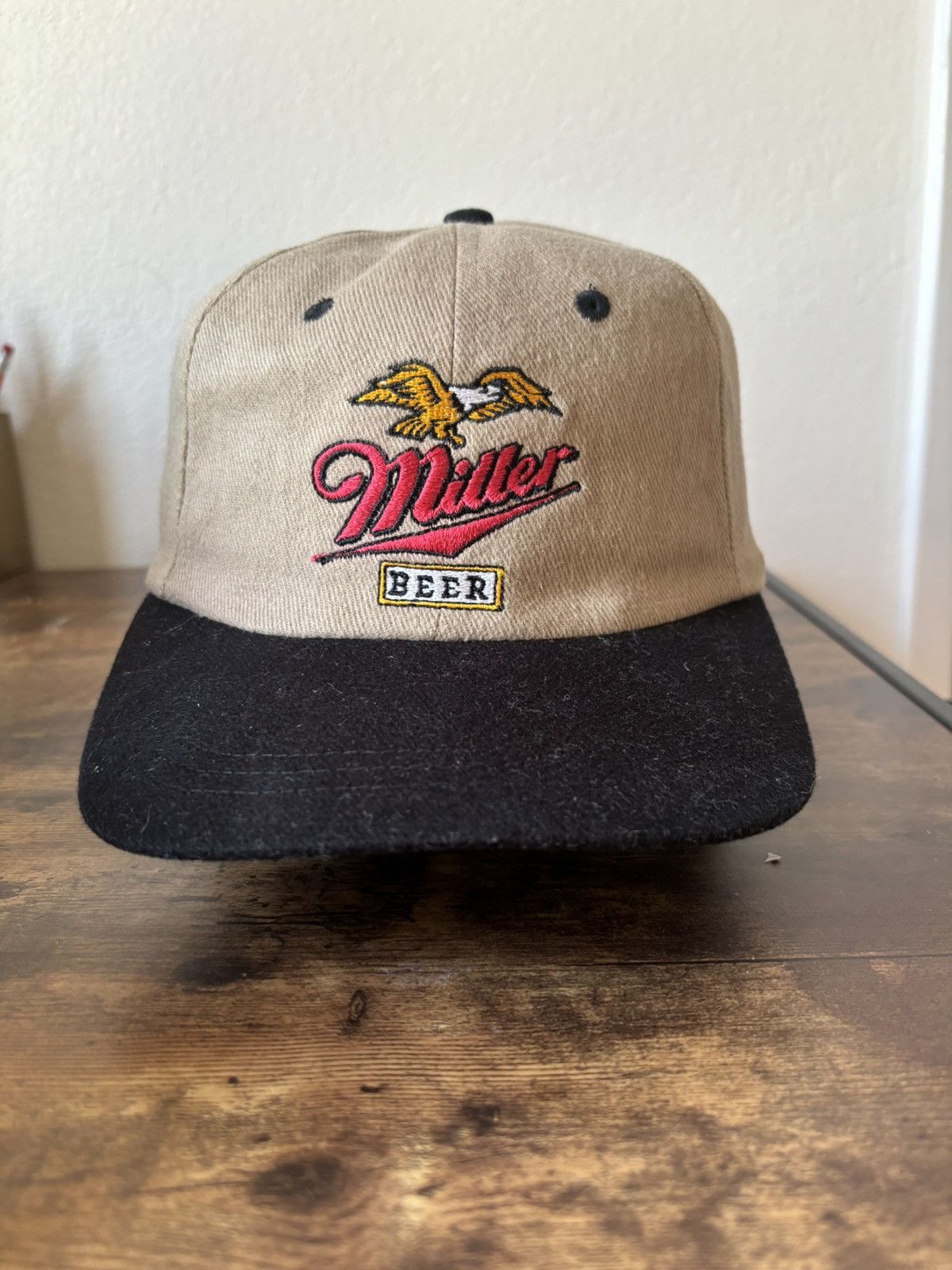 Vintage Vintage Miller Beer Hat Size ONE SIZE - 1 Thumbnail