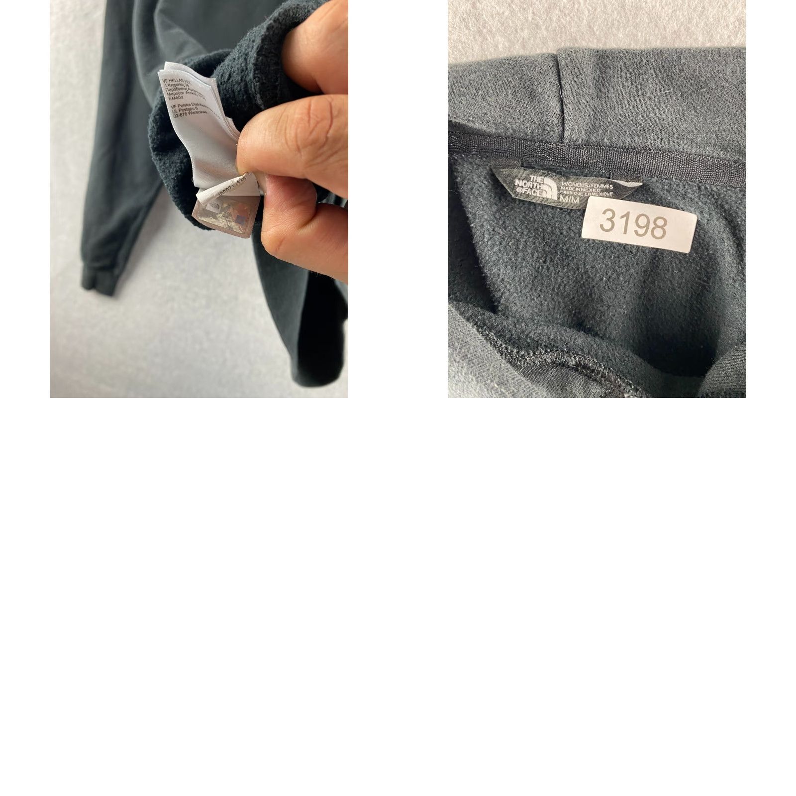 The North Face The North Face Hoodie Womens M Black Pullover Fleece Graphic Logo Pockets Size M / US 6-8 / IT 42-44 - 10 Thumbnail