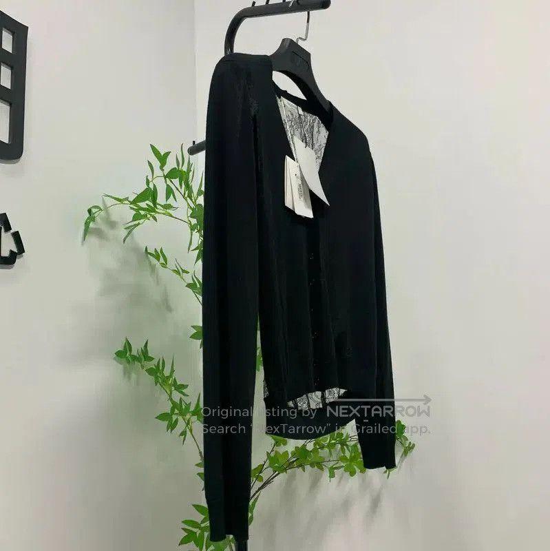 Valentino Valentino Black Women's Knit Cardigan . Size L / US 10 / IT 46 - 3 Thumbnail