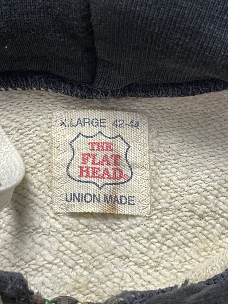 The Flat Head Vintage Flat Head Zipper Hoodie Size US XL / EU 56 / 4 - 8 Thumbnail