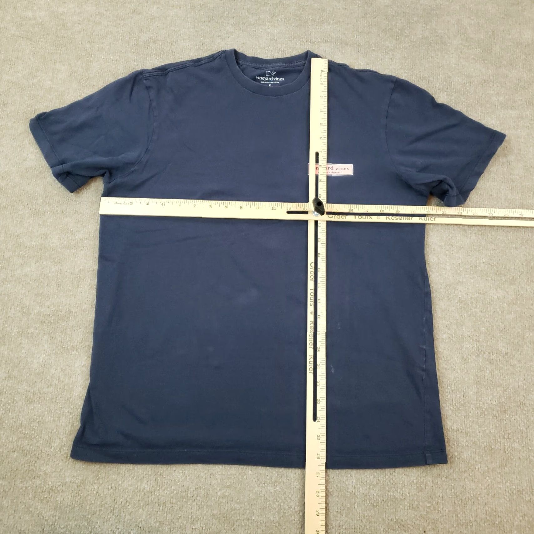 Vineyard Vines Vineyard Vines Mens Small Blue Long Sleeve Crew Neck Cotton T-Shirt Preppy Casual Size US S / EU 44-46 / 1 - 2 Thumbnail
