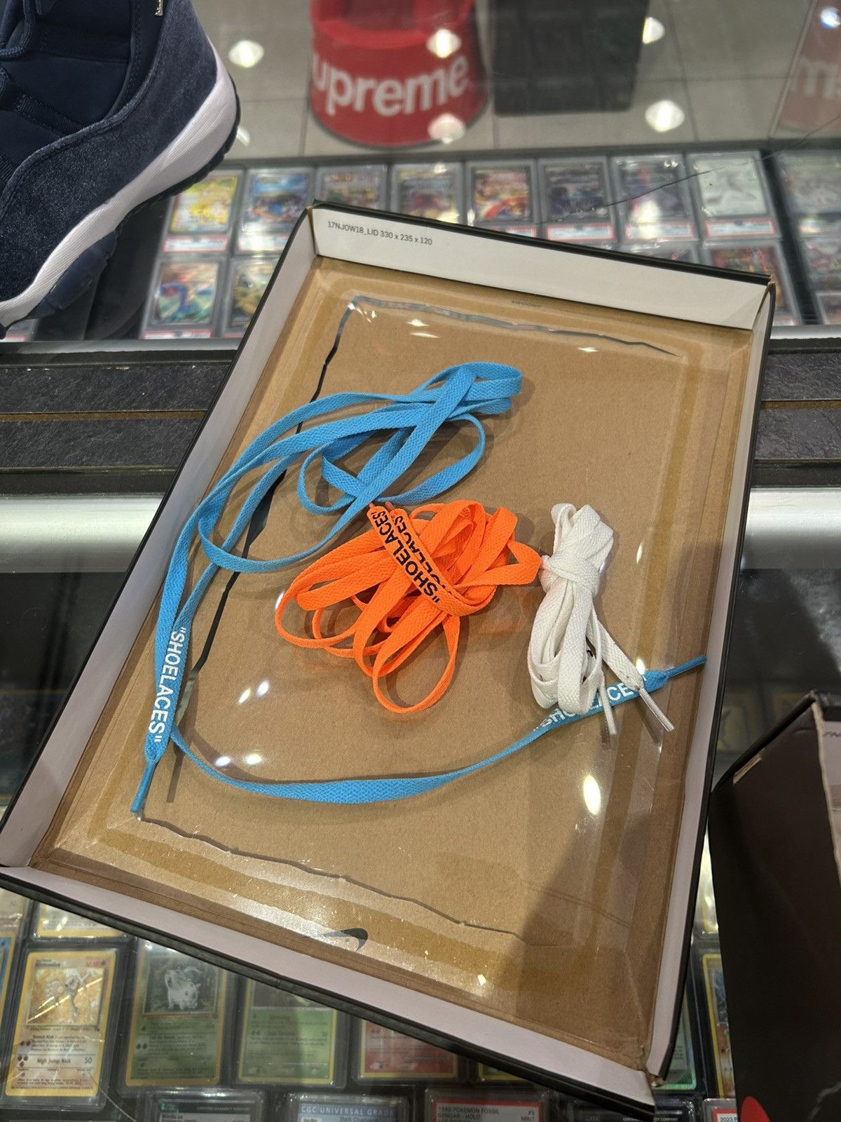Jordan Brand × Off-White Jordan 1 Offwhite University Blue Size US 11 / EU 44 - 11 Thumbnail