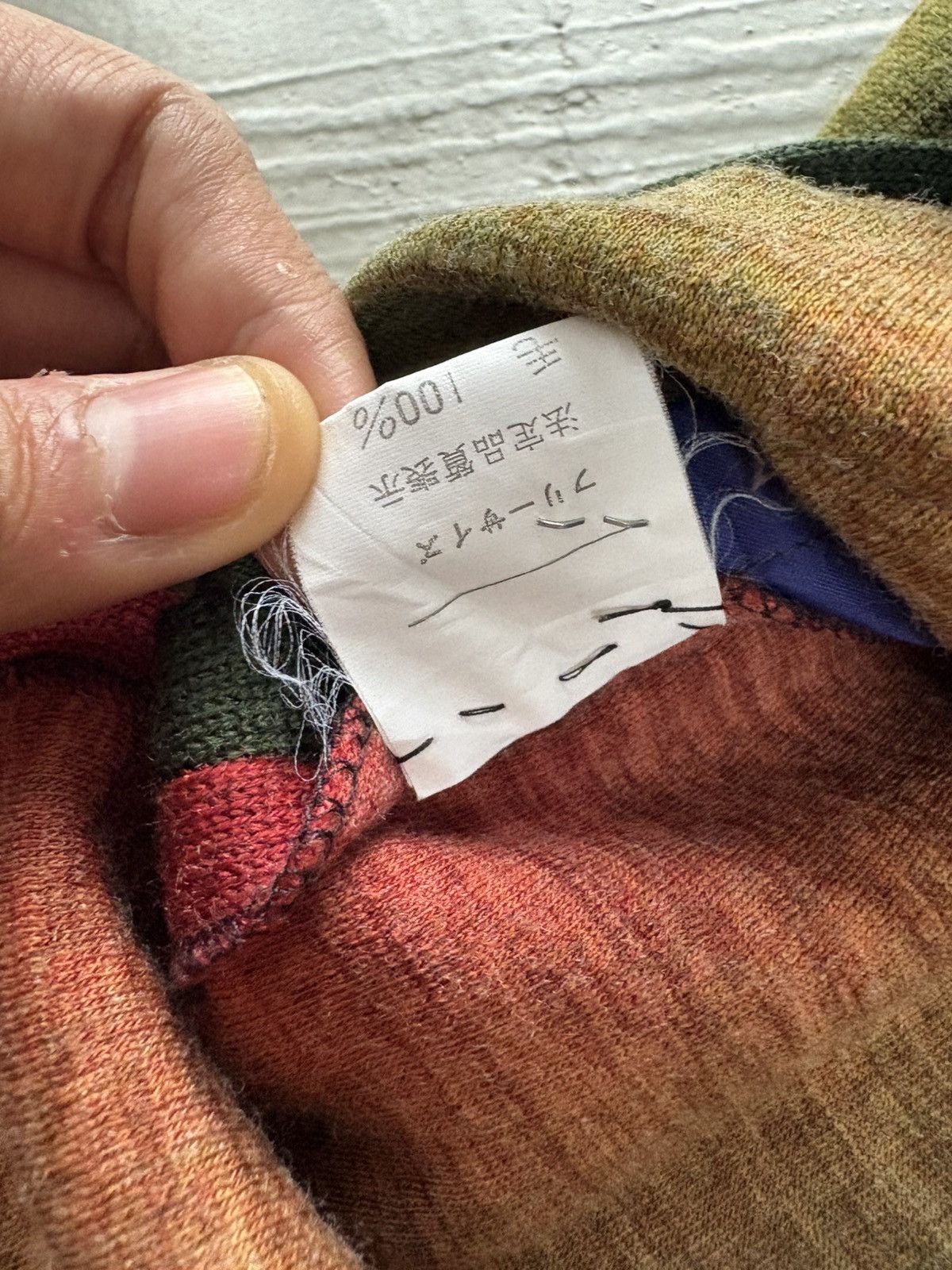 Vintage Vintage 80’s Wool Vest Rainbow Size US M / EU 48-50 / 2 - 9 Thumbnail