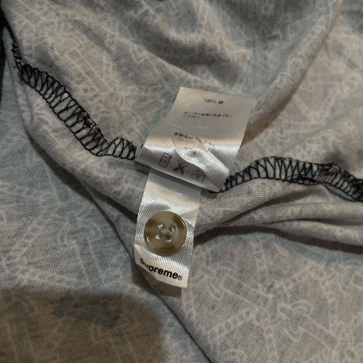 Supreme Supreme rope print polo shirt Size US M / EU 48-50 / 2 - 6 Thumbnail