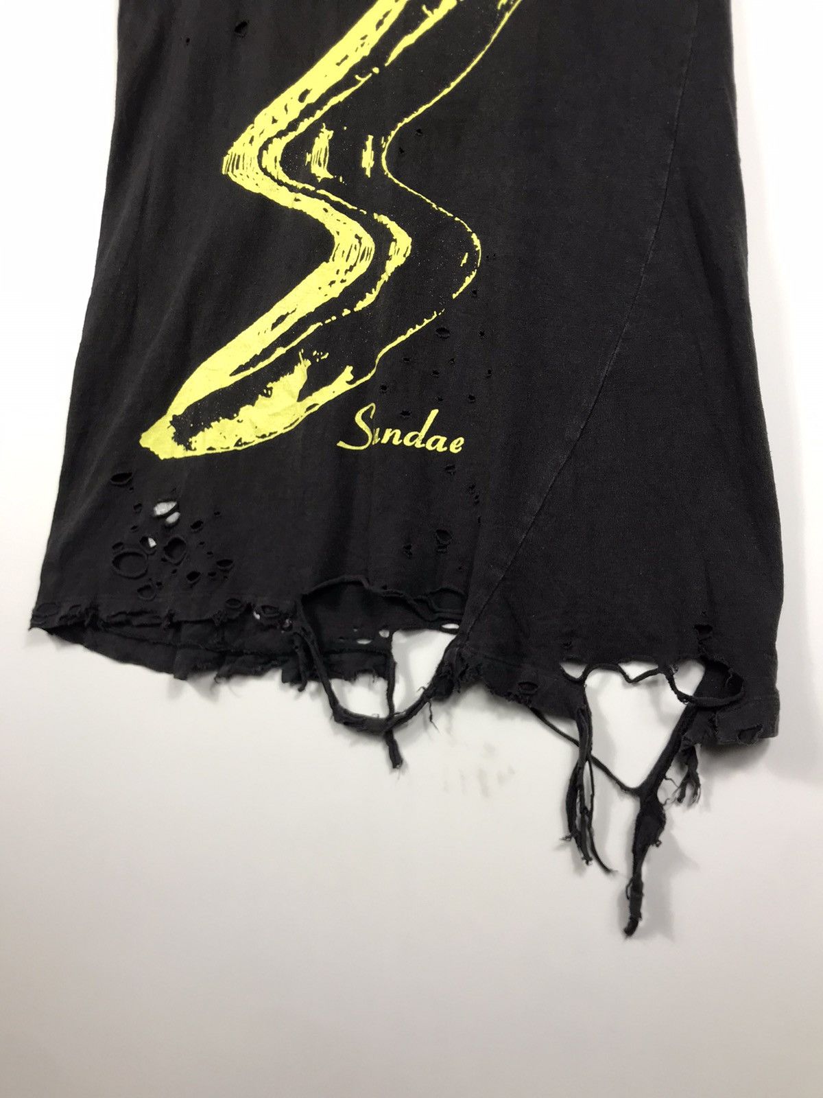 Japanese Brand ⚡️RNA inc Sundae Distressed Style Long Shirt Size M / US 6-8 / IT 42-44 - 4 Thumbnail