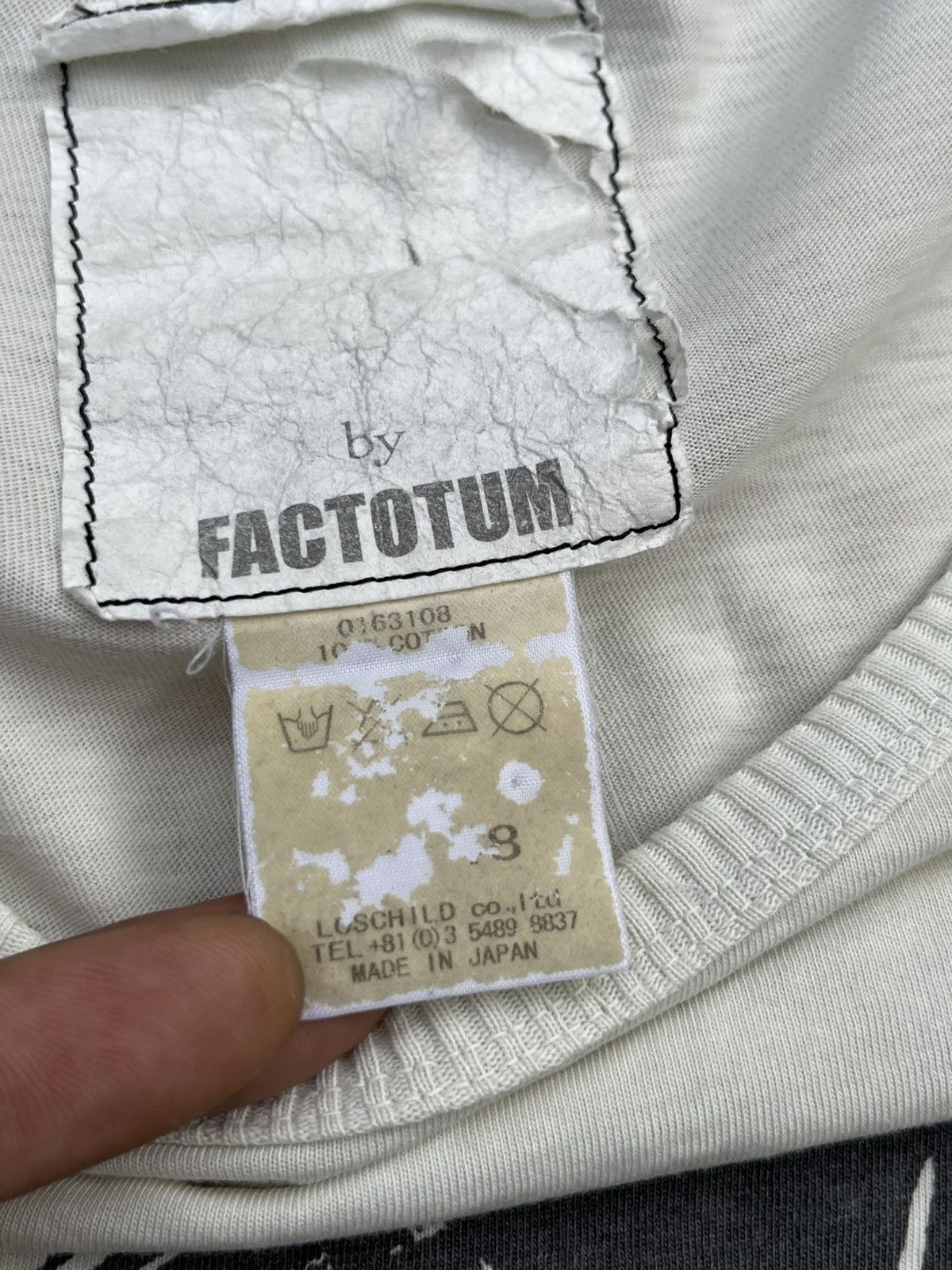Japanese Brand Archive Japan // Factotum T shirt Size US M / EU 48-50 / 2 - 9 Thumbnail